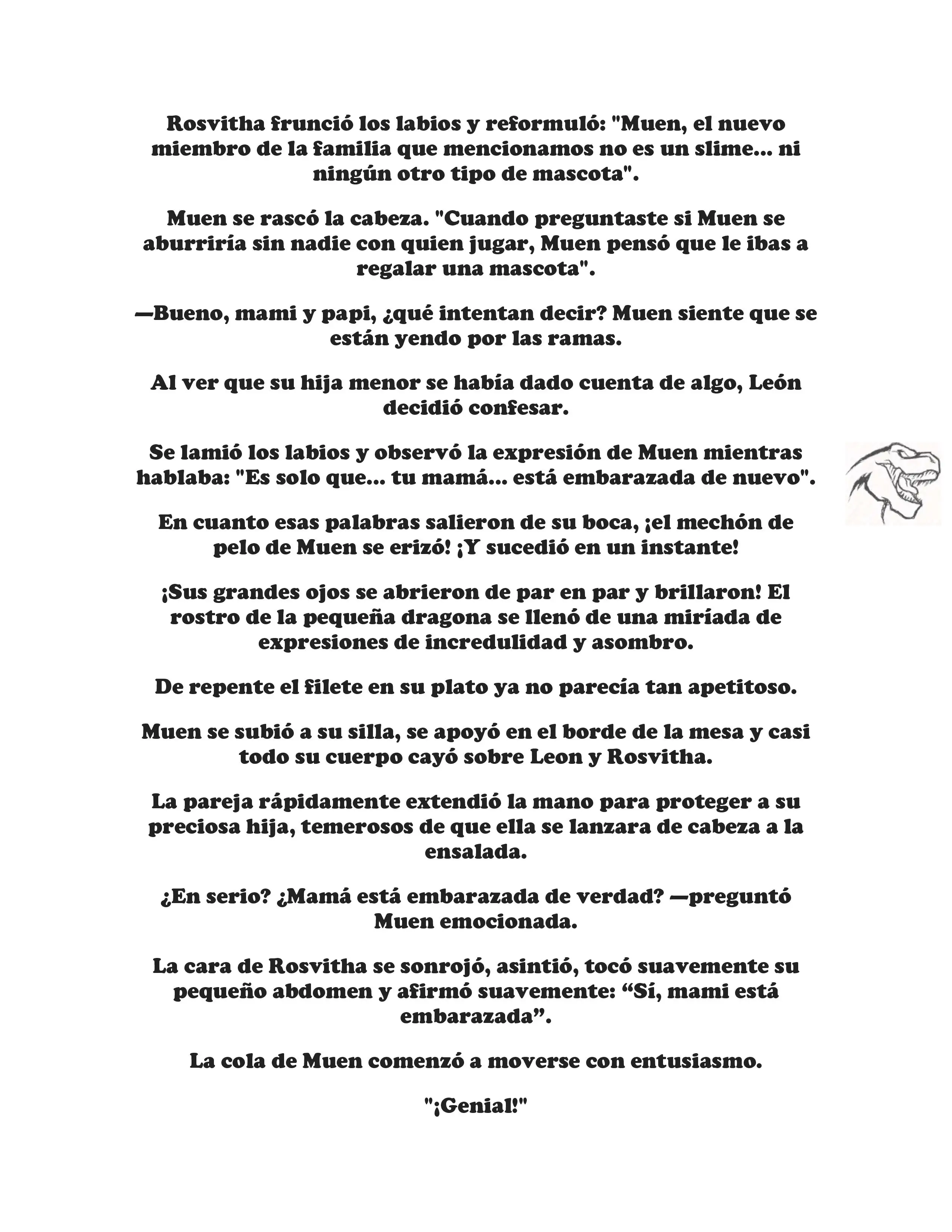 ¡Callate, dragon malvado! No quiero tener mas hijos contigo. (Novela) - Capítulo 136 - Página 4 - LectorTMOo