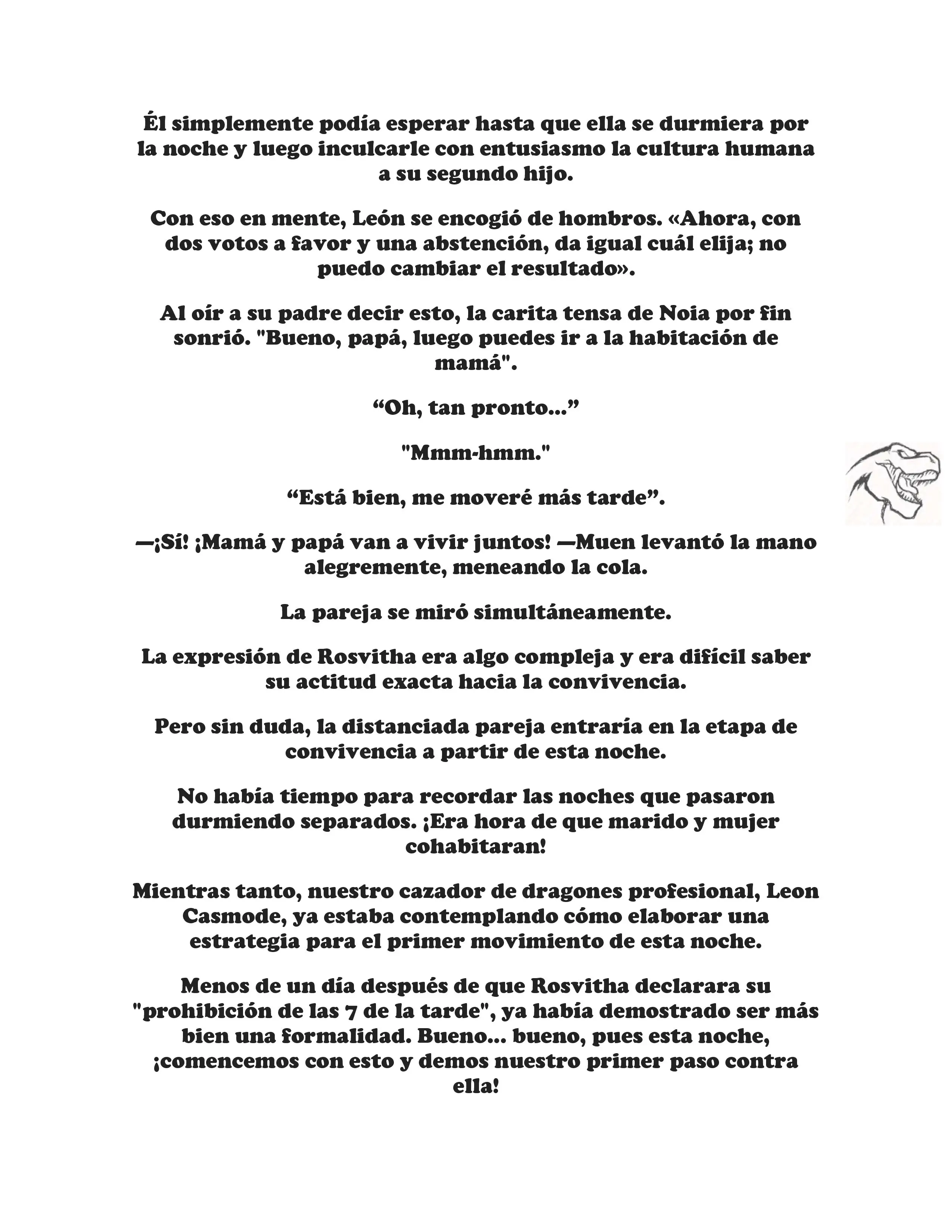 ¡Callate, dragon malvado! No quiero tener mas hijos contigo. (Novela) - Capítulo 137 - Página 6 - LectorTMOo