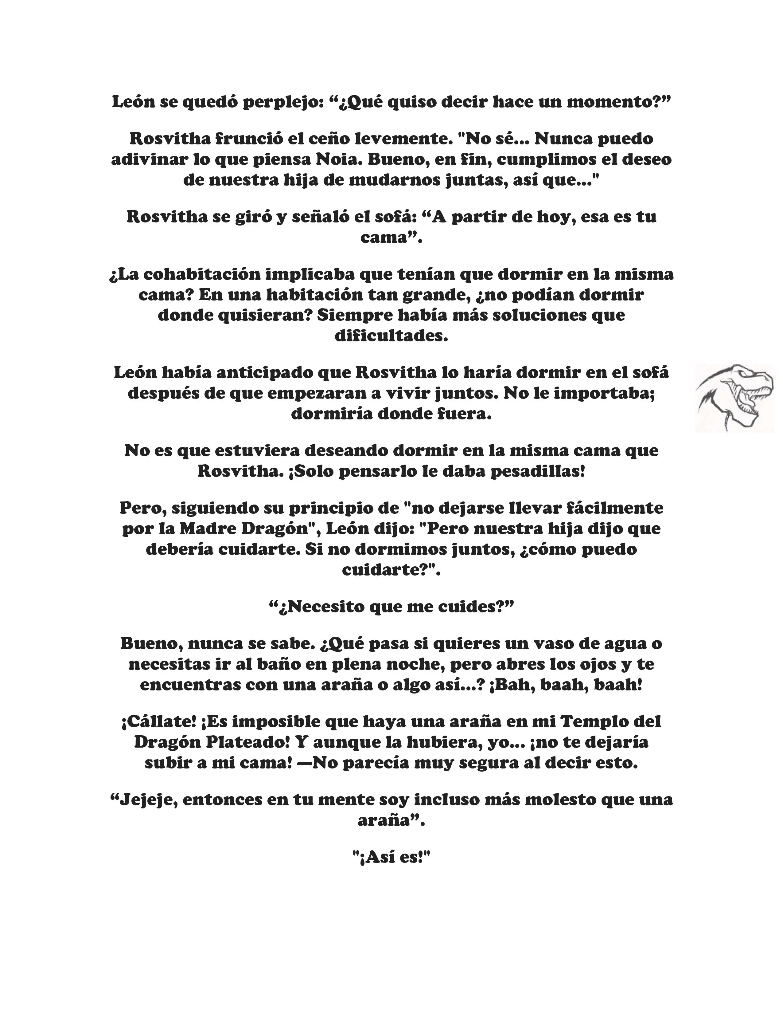 ¡Callate, dragon malvado! No quiero tener mas hijos contigo. (Novela) - Capítulo 138 - Página 6 - LectorTMOo