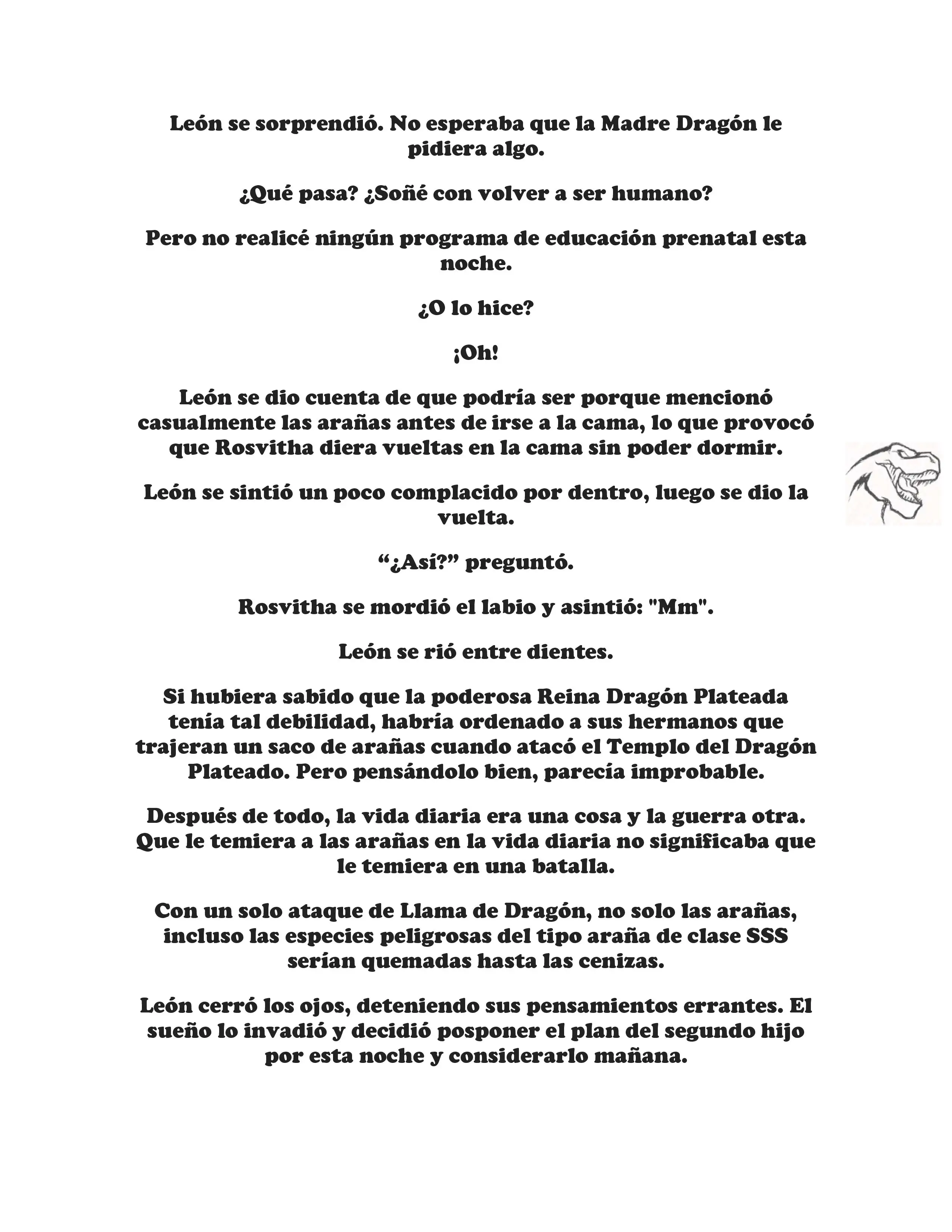¡Callate, dragon malvado! No quiero tener mas hijos contigo. (Novela) - Capítulo 139 - Página 4 - LectorTMOo