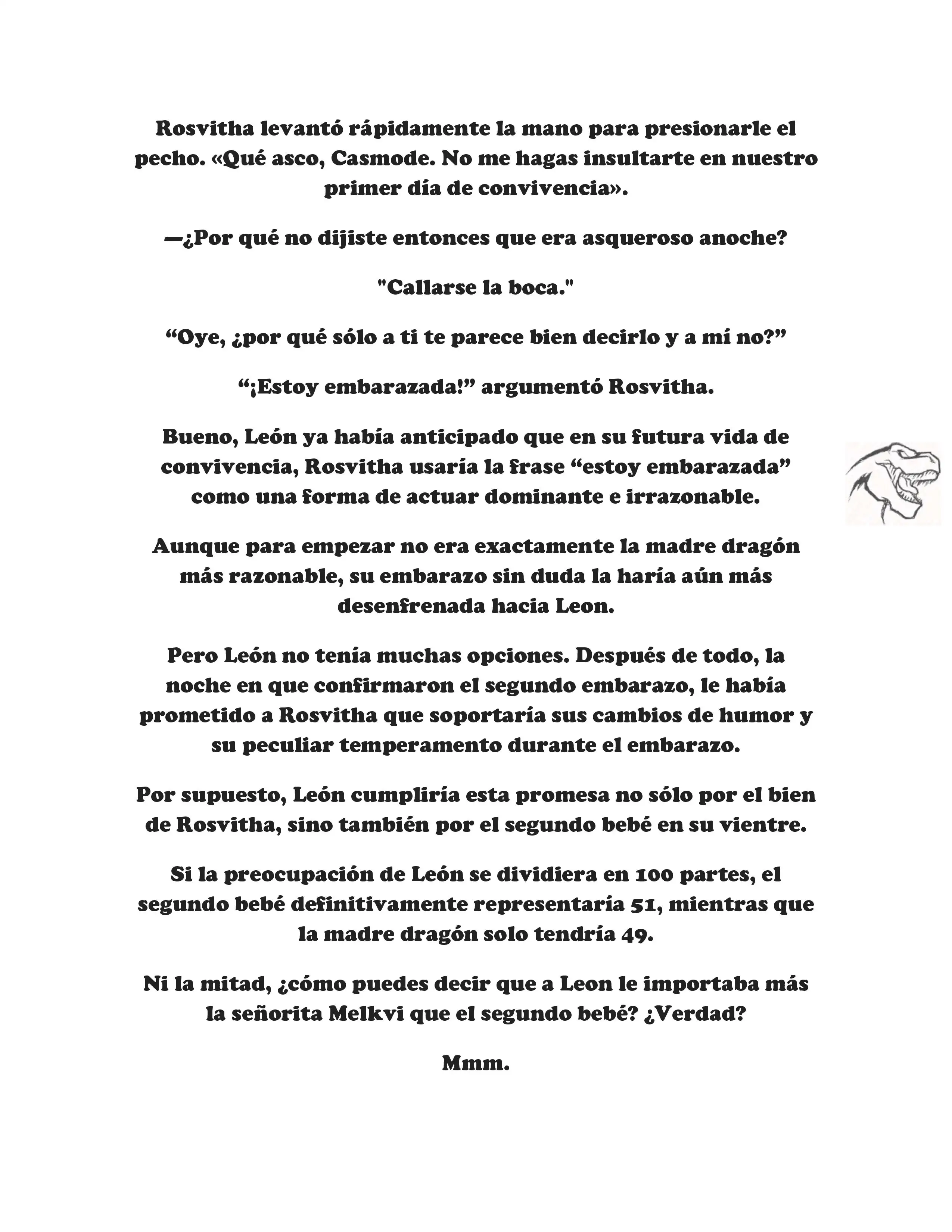 ¡Callate, dragon malvado! No quiero tener mas hijos contigo. (Novela) - Capítulo 142 - Página 4 - LectorTMOo