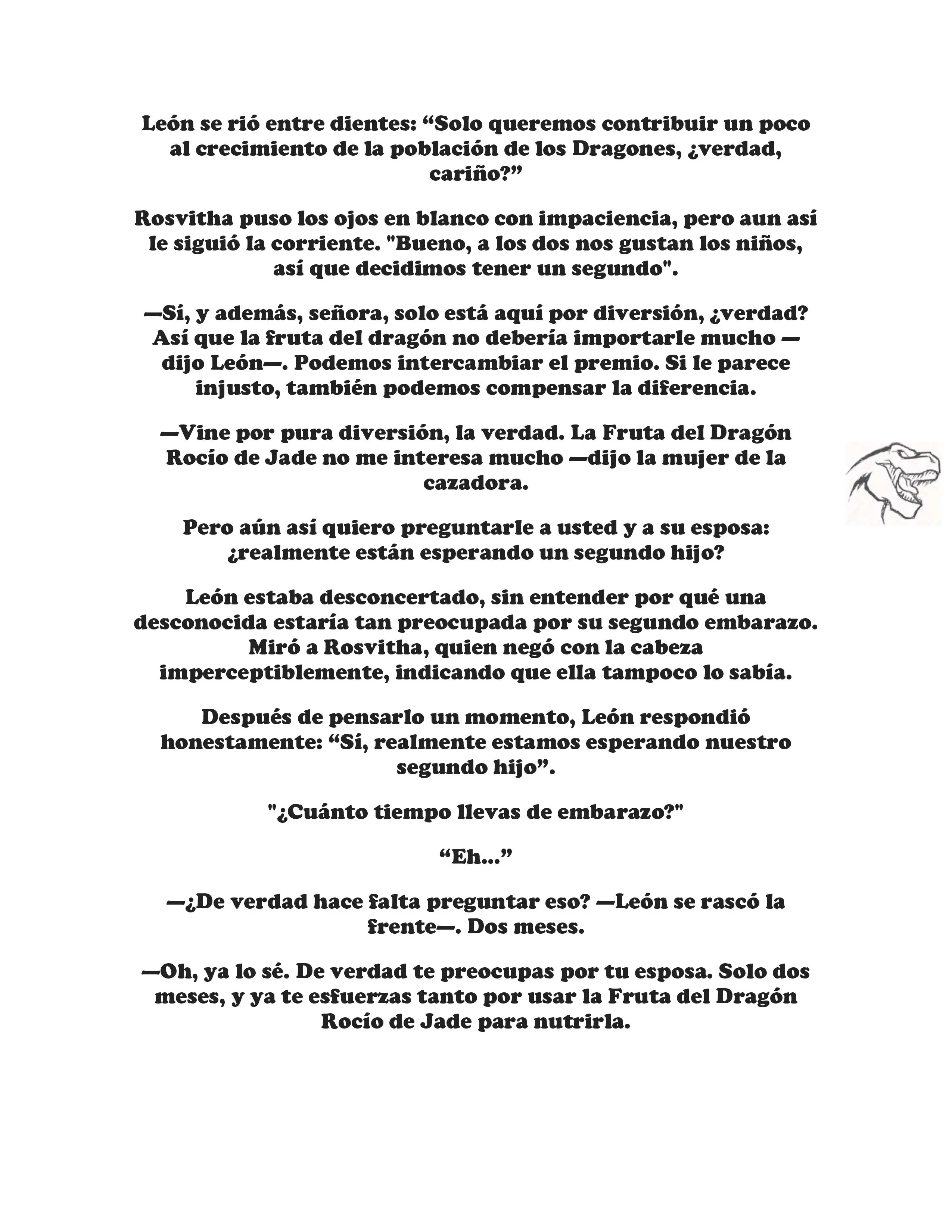 ¡Callate, dragon malvado! No quiero tener mas hijos contigo. (Novela) - Capítulo 145 - Página 8 - LectorTMOo