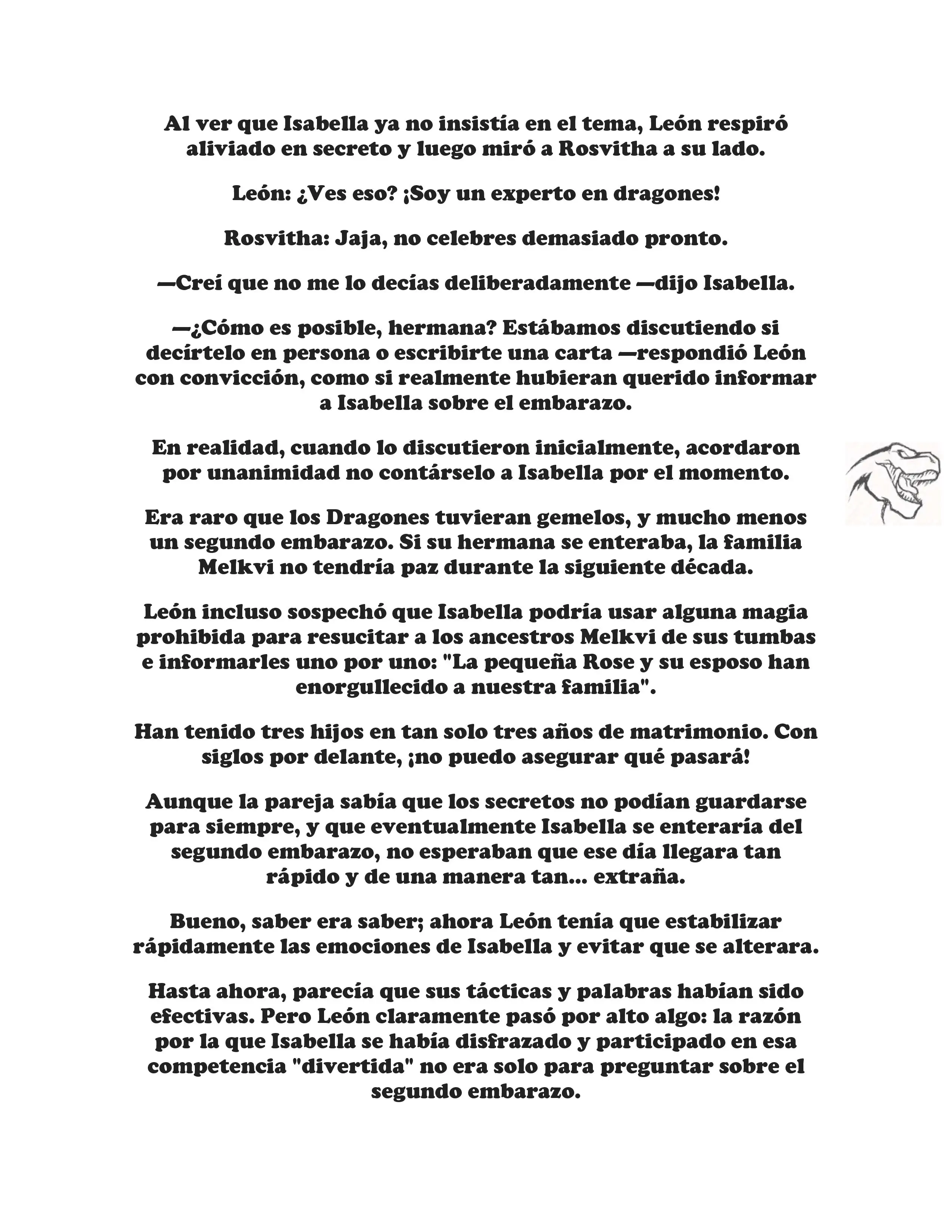 ¡Callate, dragon malvado! No quiero tener mas hijos contigo. (Novela) - Capítulo 146 - Página 4 - LectorTMOo