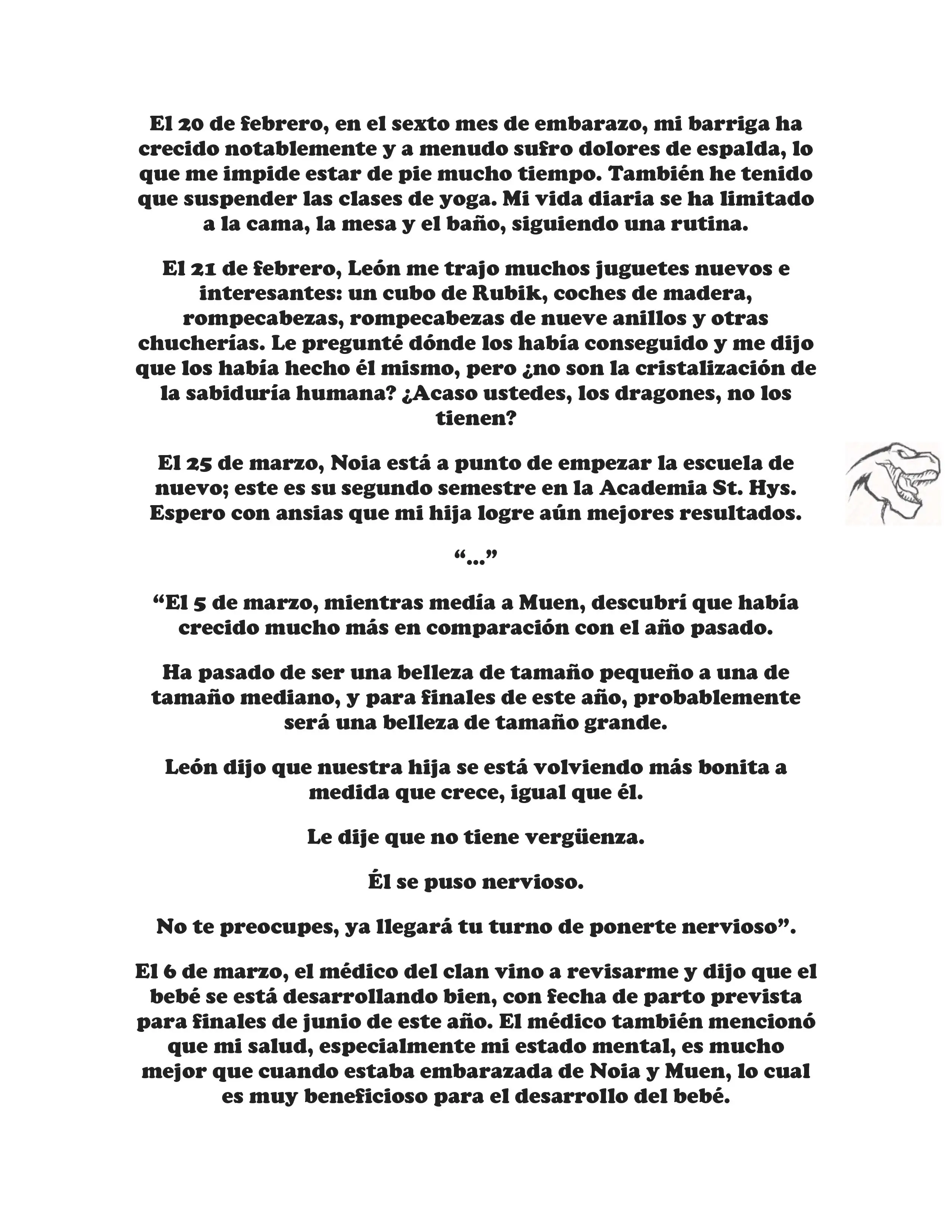 ¡Callate, dragon malvado! No quiero tener mas hijos contigo. (Novela) - Capítulo 157 - Página 3 - LectorTMOo
