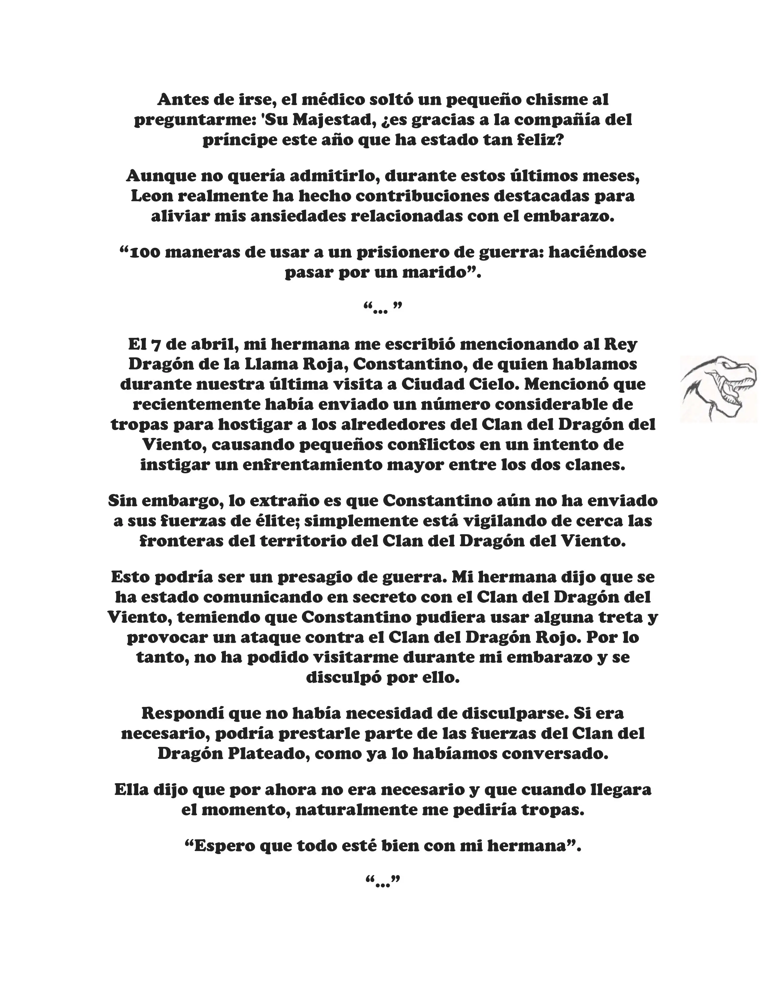 ¡Callate, dragon malvado! No quiero tener mas hijos contigo. (Novela) - Capítulo 157 - Página 4 - LectorTMOo