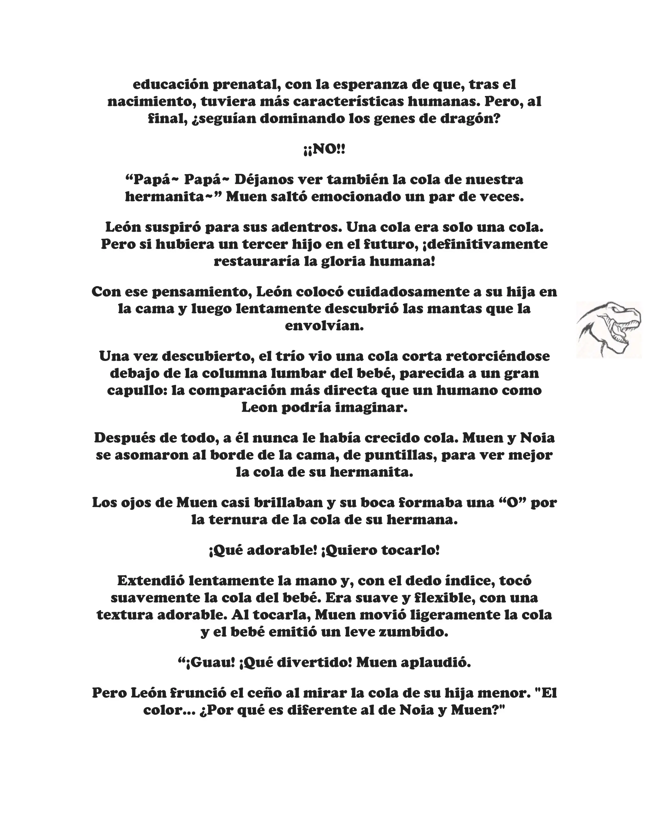 ¡Callate, dragon malvado! No quiero tener mas hijos contigo. (Novela) - Capítulo 163 - Página 5 - LectorTMOo