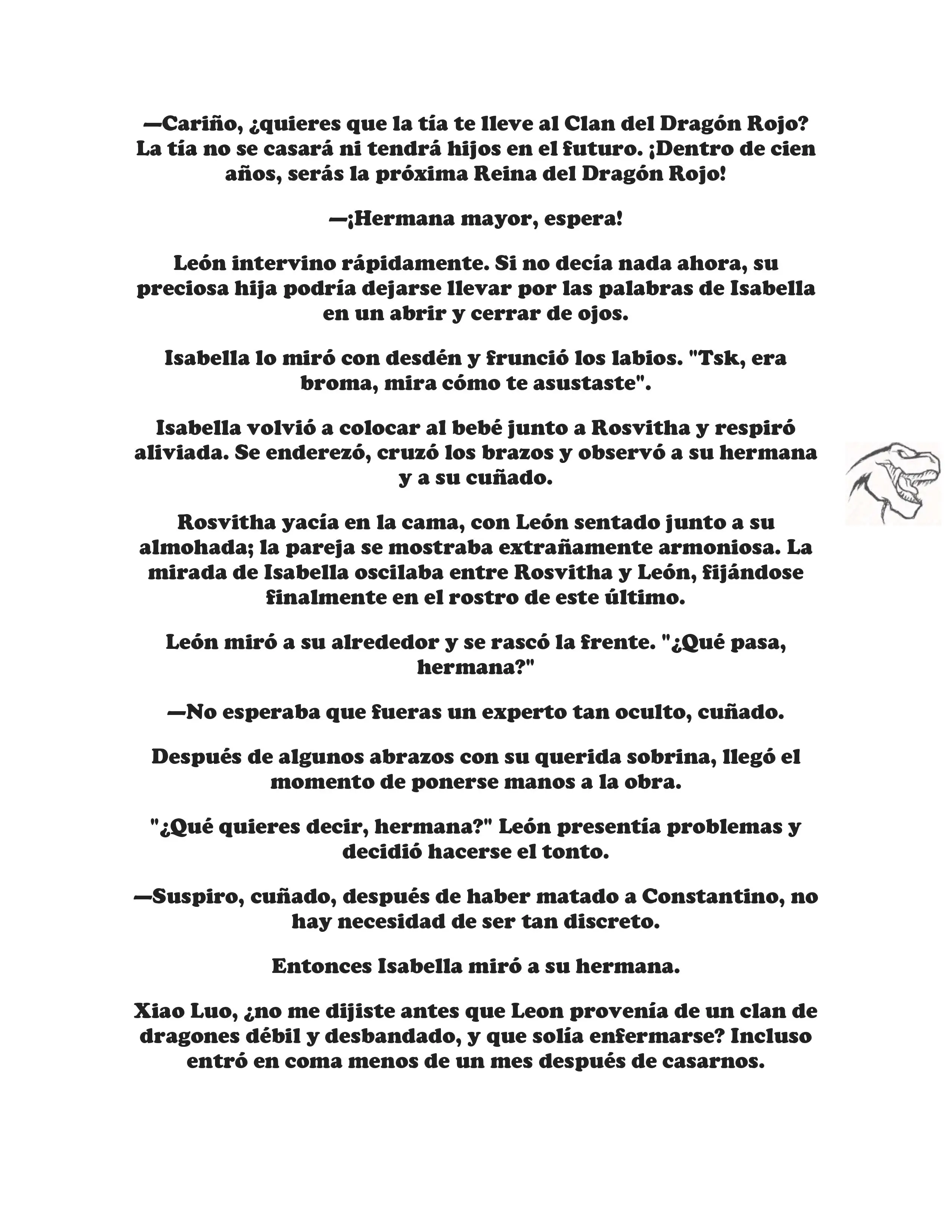 ¡Callate, dragon malvado! No quiero tener mas hijos contigo. (Novela) - Capítulo 164 - Página 5 - LectorTMOo