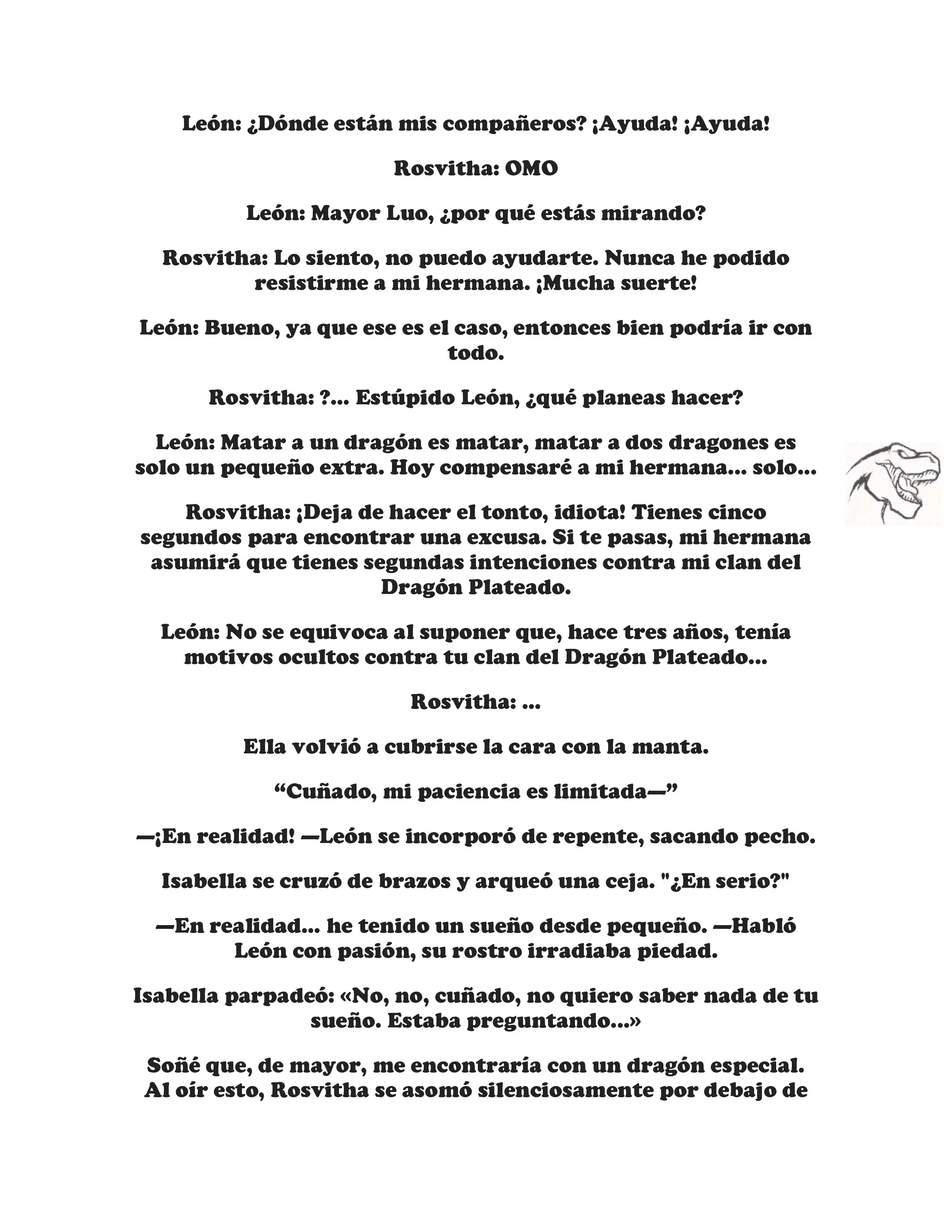 ¡Callate, dragon malvado! No quiero tener mas hijos contigo. (Novela) - Capítulo 165 - Página 3 - LectorTMOo