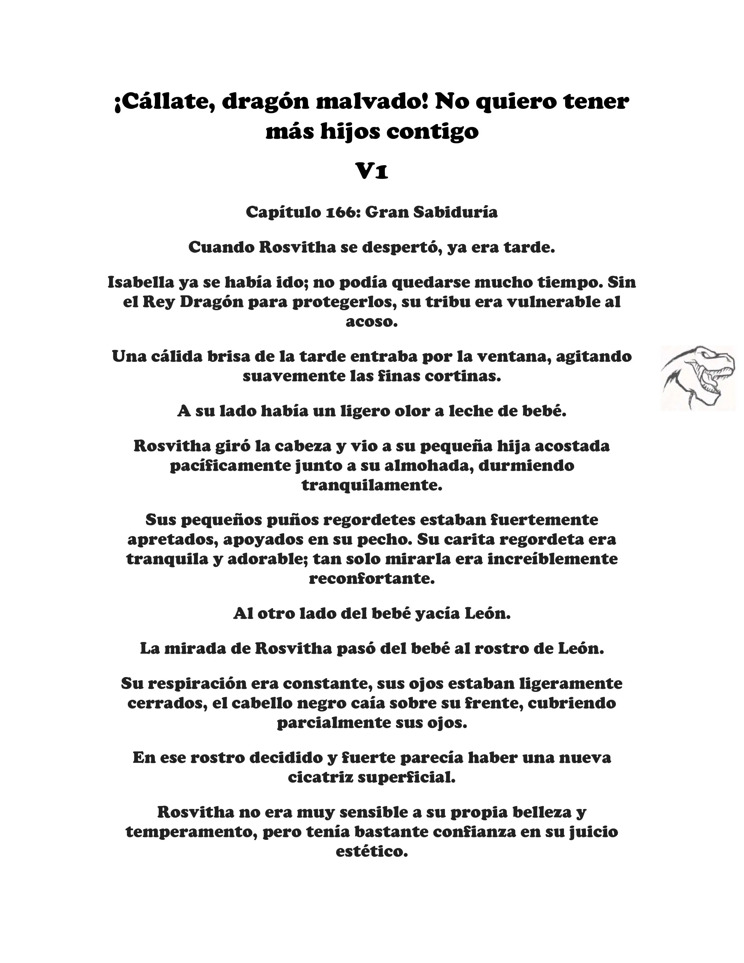 ¡Callate, dragon malvado! No quiero tener mas hijos contigo. (Novela) - Capítulo 166 - Página 1 - LectorTMOo