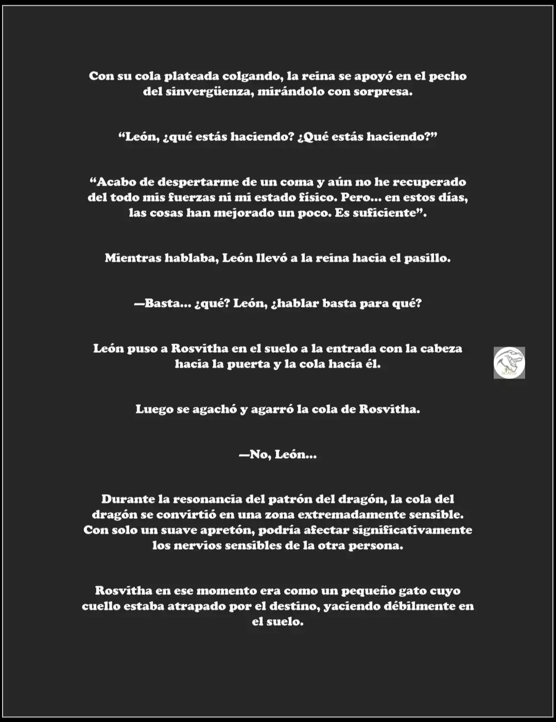 ¡Callate, dragon malvado! No quiero tener mas hijos contigo. (Novela) - Capítulo 20 - Página 8 - LectorTMOo