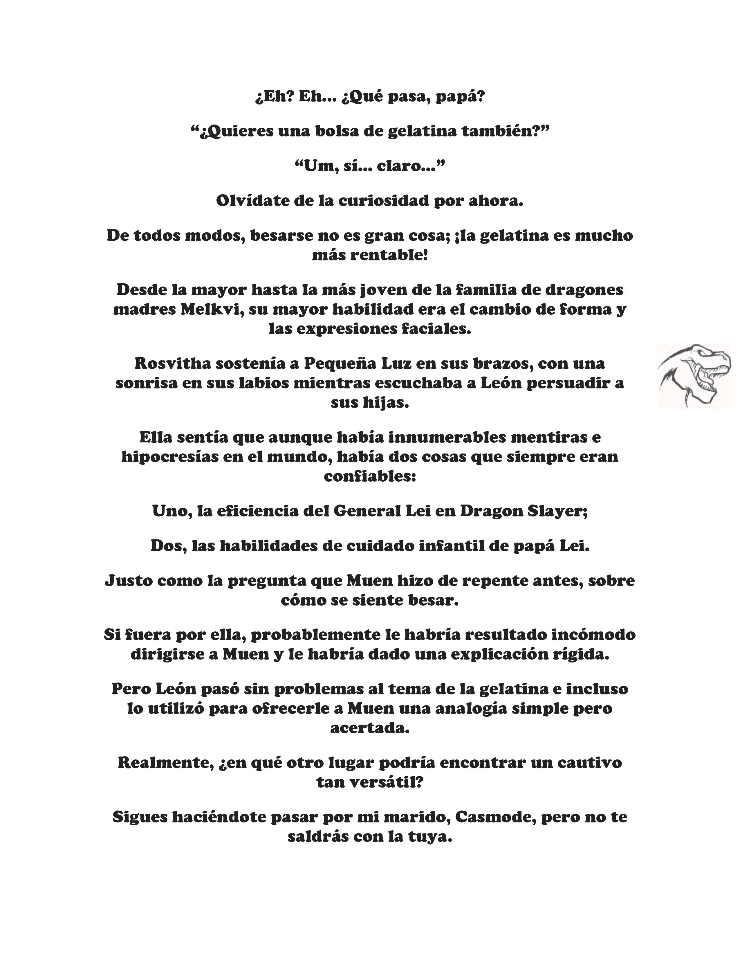 ¡Callate, dragon malvado! No quiero tener mas hijos contigo. (Novela) - Capítulo 203 - Página 5 - LectorTMOo