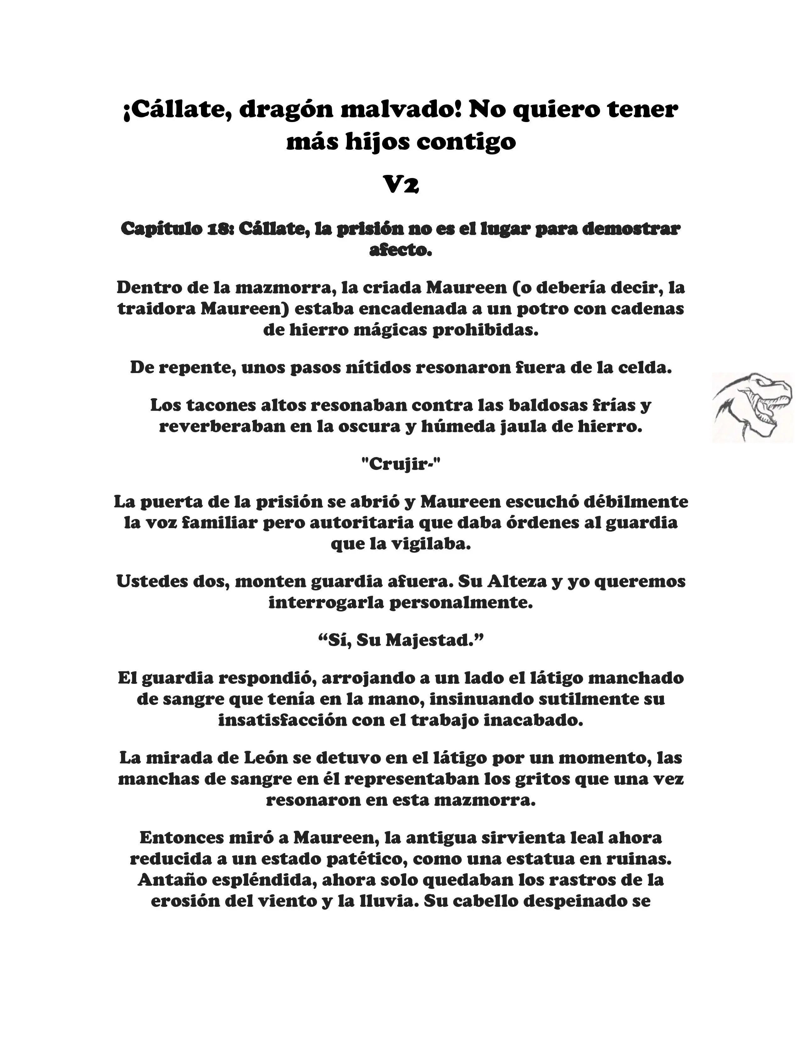 ¡Callate, dragon malvado! No quiero tener mas hijos contigo. (Novela) - Capítulo 213 - Página 1 - LectorTMOo