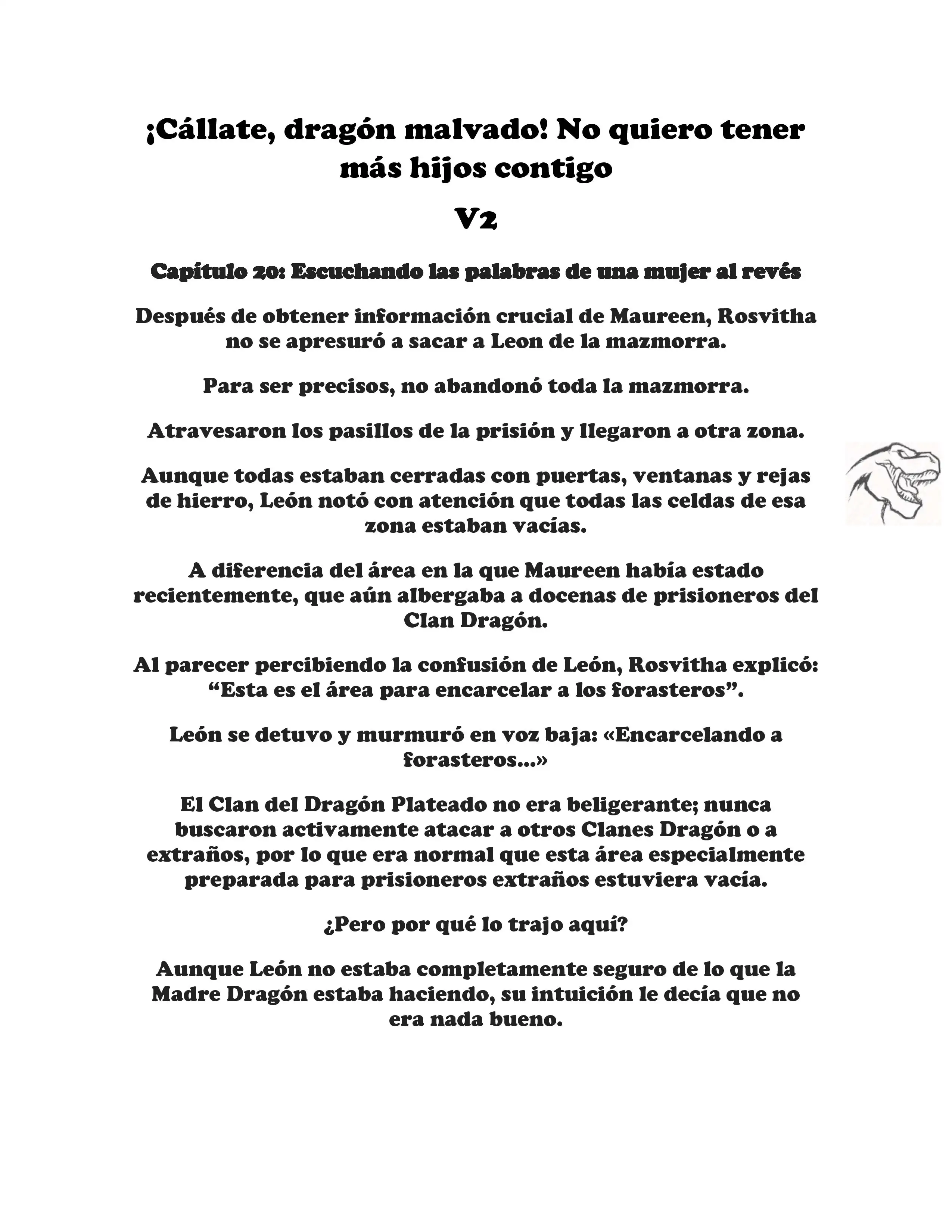 ¡Callate, dragon malvado! No quiero tener mas hijos contigo. (Novela) - Capítulo 215 - Página 1 - LectorTMOo