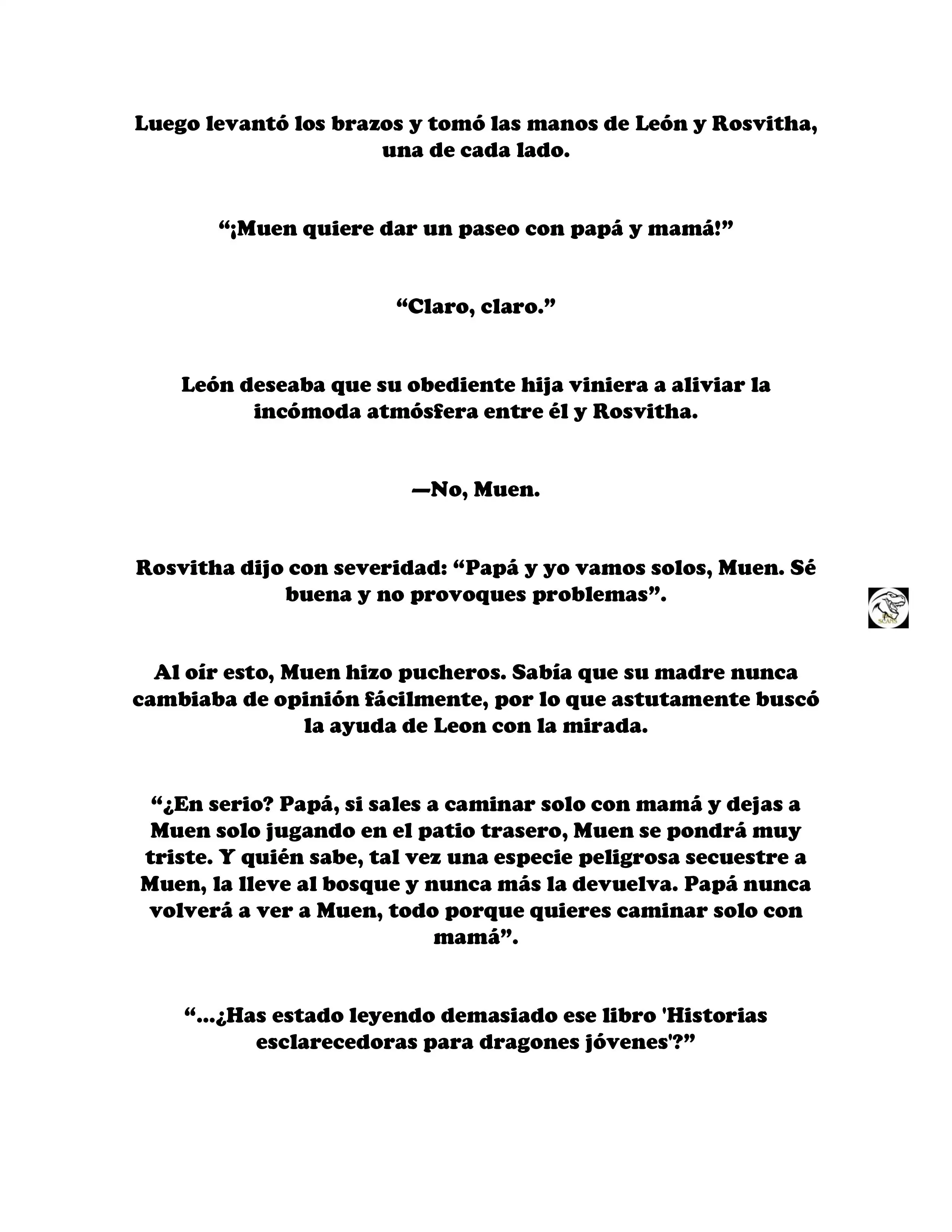 ¡Callate, dragon malvado! No quiero tener mas hijos contigo. (Novela) - Capítulo 22 - Página 6 - LectorTMOo