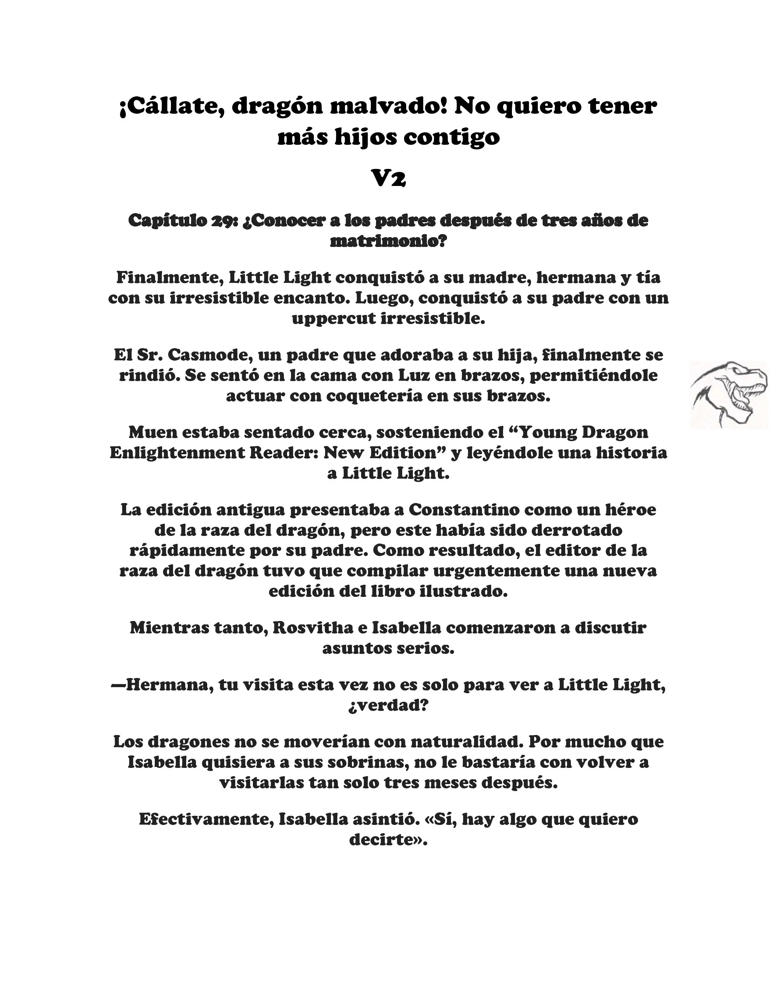 ¡Callate, dragon malvado! No quiero tener mas hijos contigo. (Novela) - Capítulo 224 - Página 1 - LectorTMOo