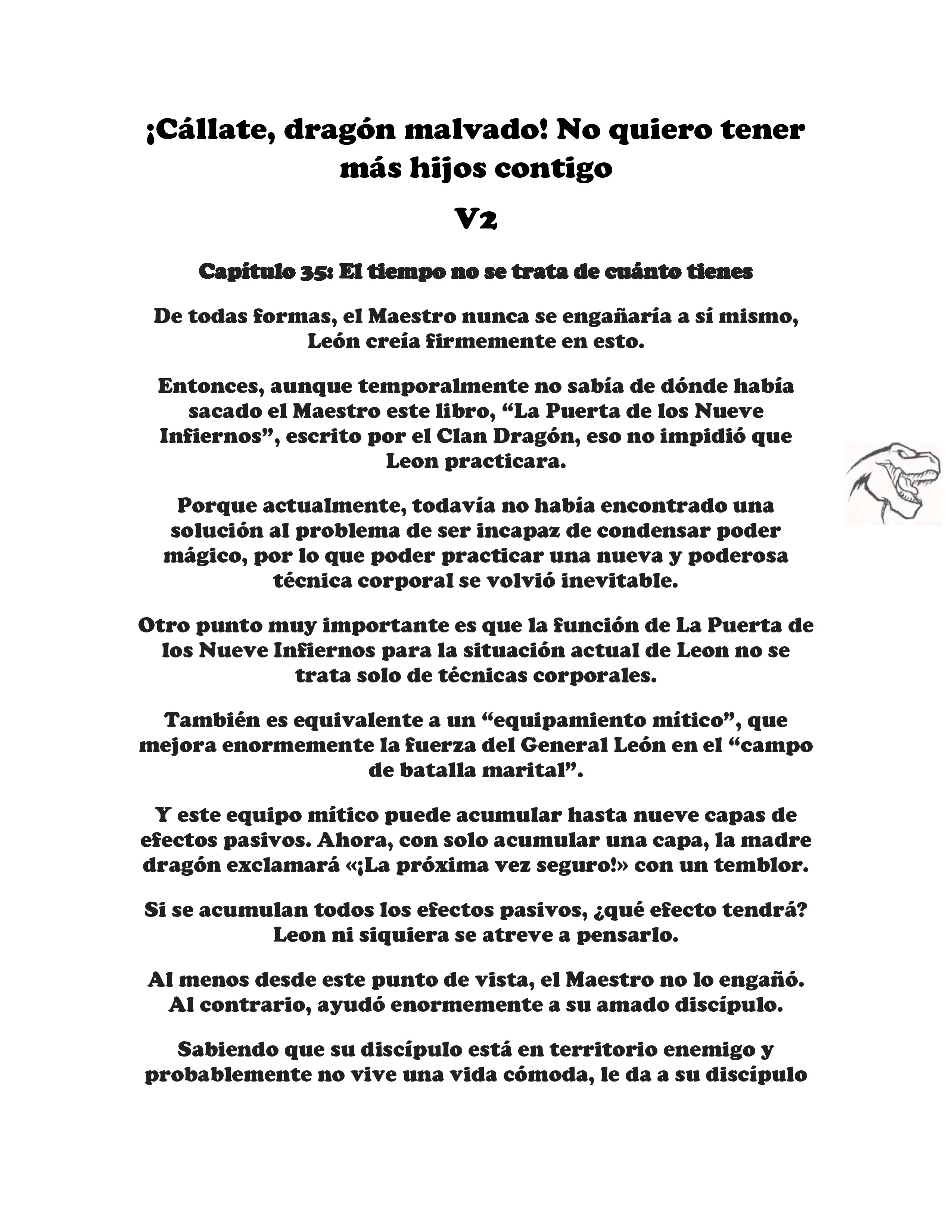 ¡Callate, dragon malvado! No quiero tener mas hijos contigo. (Novela) - Capítulo 230 - Página 1 - LectorTMOo