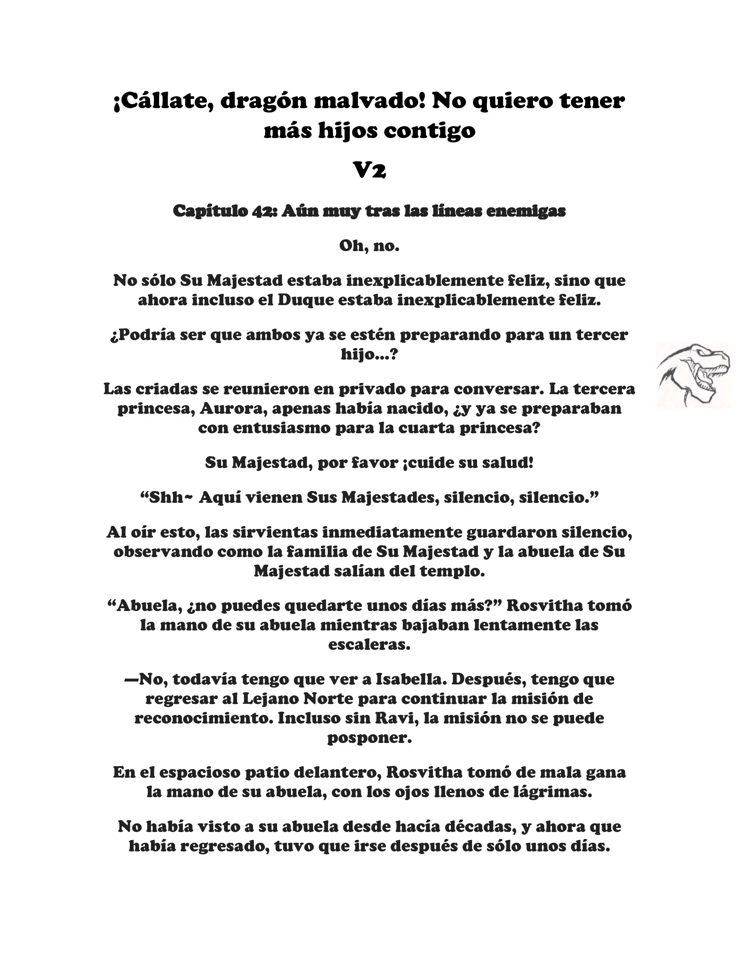 ¡Callate, dragon malvado! No quiero tener mas hijos contigo. (Novela) - Capítulo 237 - Página 1 - LectorTMOo