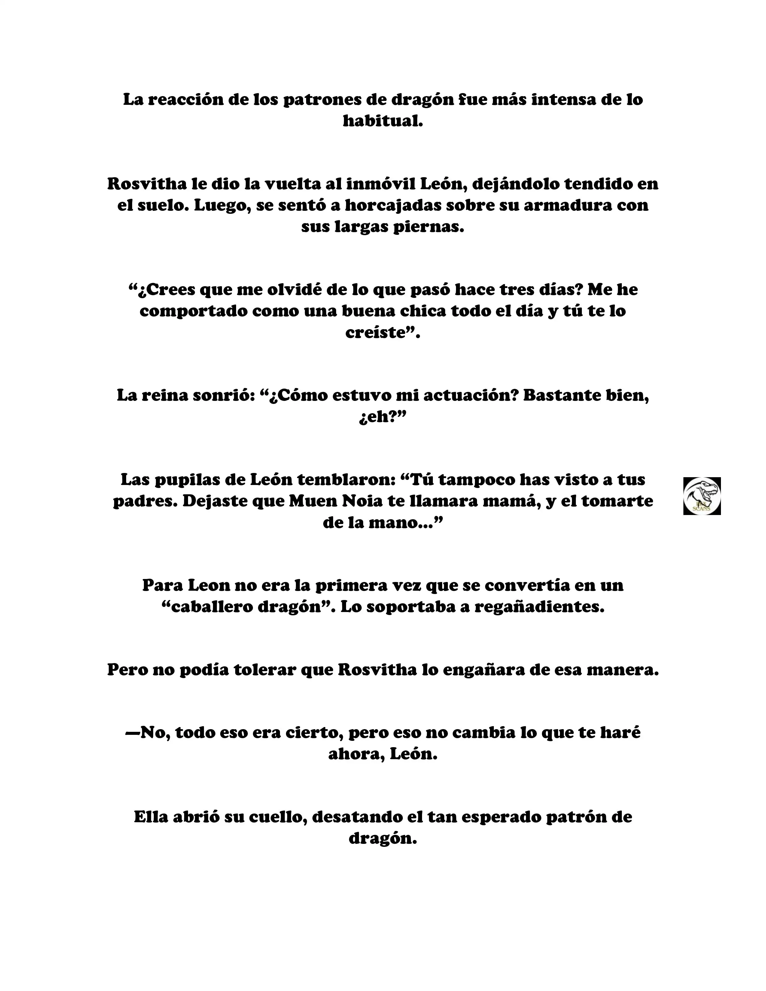 ¡Callate, dragon malvado! No quiero tener mas hijos contigo. (Novela) - Capítulo 24 - Página 8 - LectorTMOo