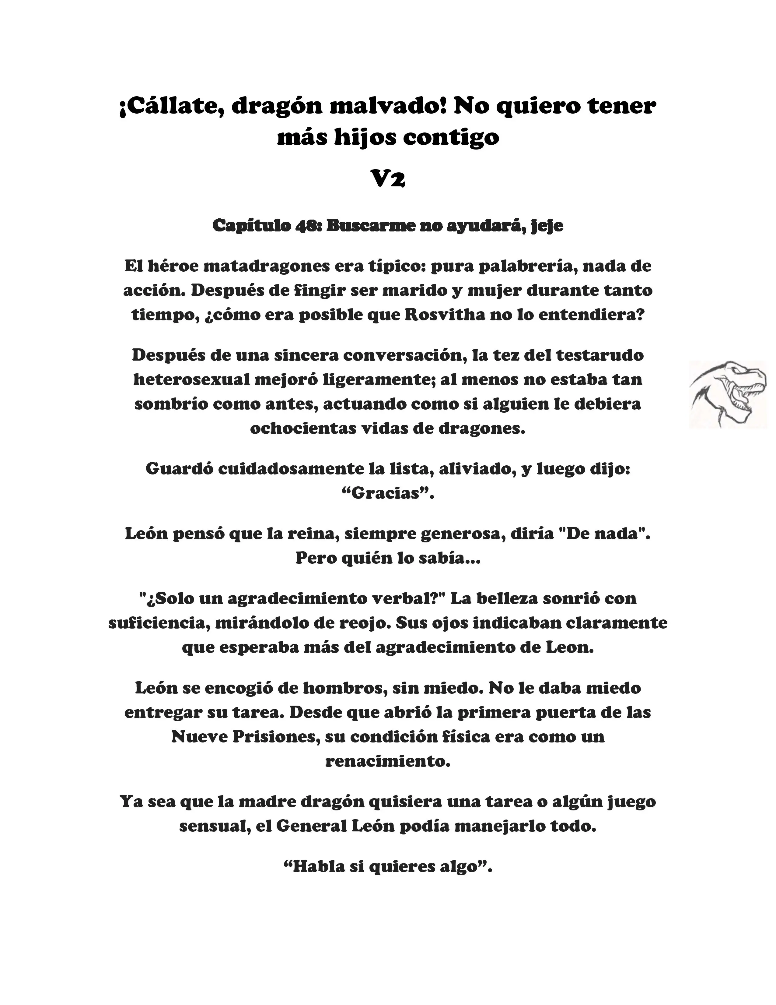 ¡Callate, dragon malvado! No quiero tener mas hijos contigo. (Novela) - Capítulo 243 - Página 1 - LectorTMOo