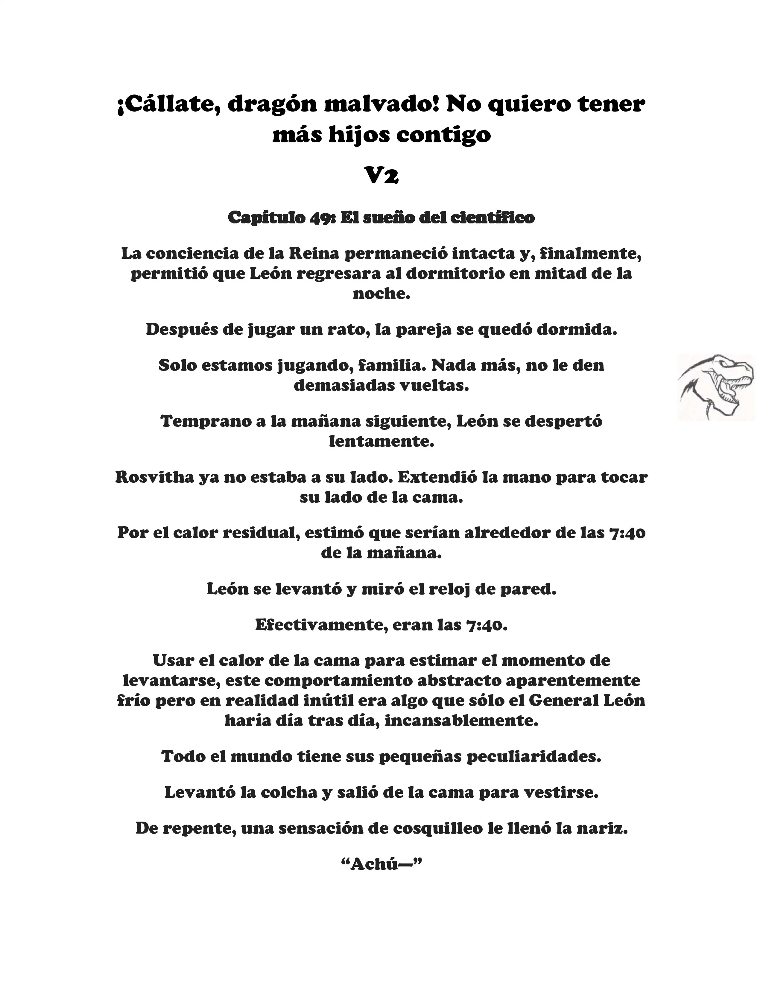 ¡Callate, dragon malvado! No quiero tener mas hijos contigo. (Novela) - Capítulo 244 - Página 1 - LectorTMOo