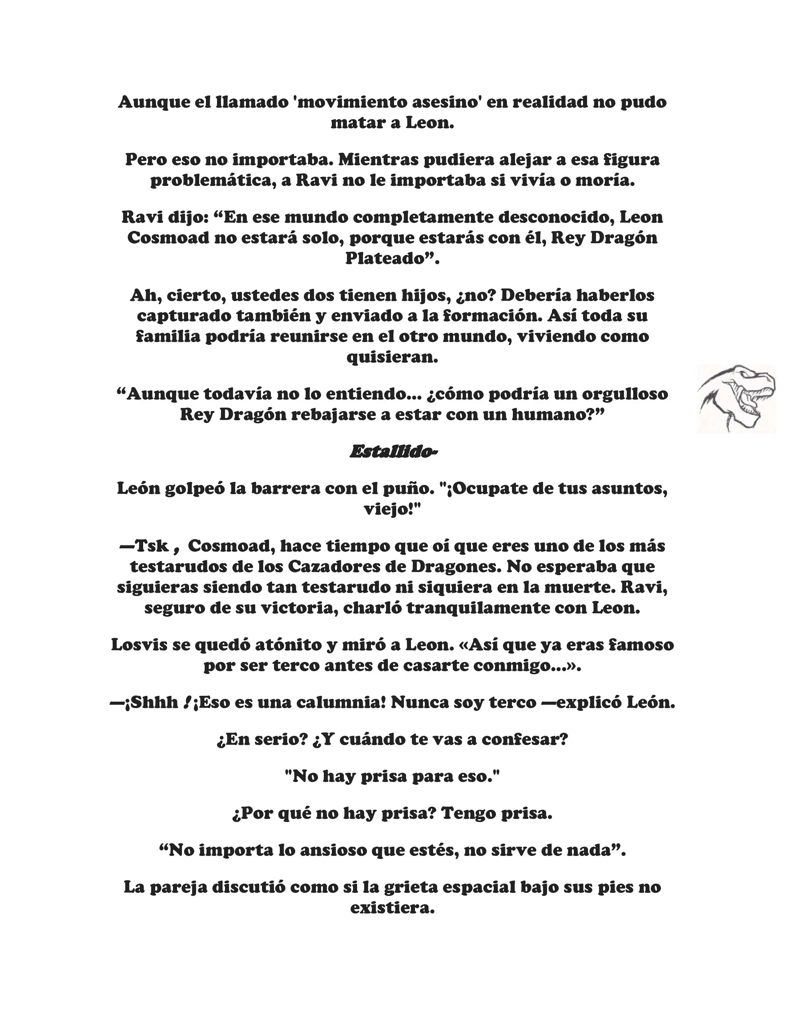 ¡Callate, dragon malvado! No quiero tener mas hijos contigo. (Novela) - Capítulo 257 - Página 8 - LectorTMOo