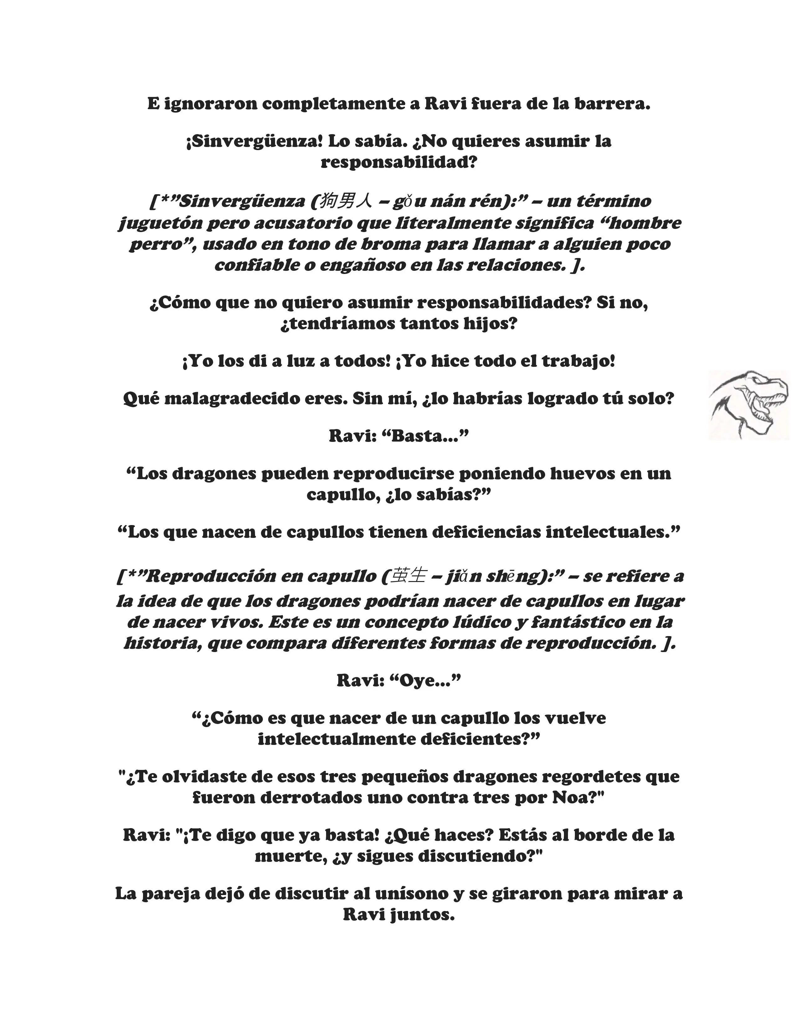¡Callate, dragon malvado! No quiero tener mas hijos contigo. (Novela) - Capítulo 257 - Página 9 - LectorTMOo