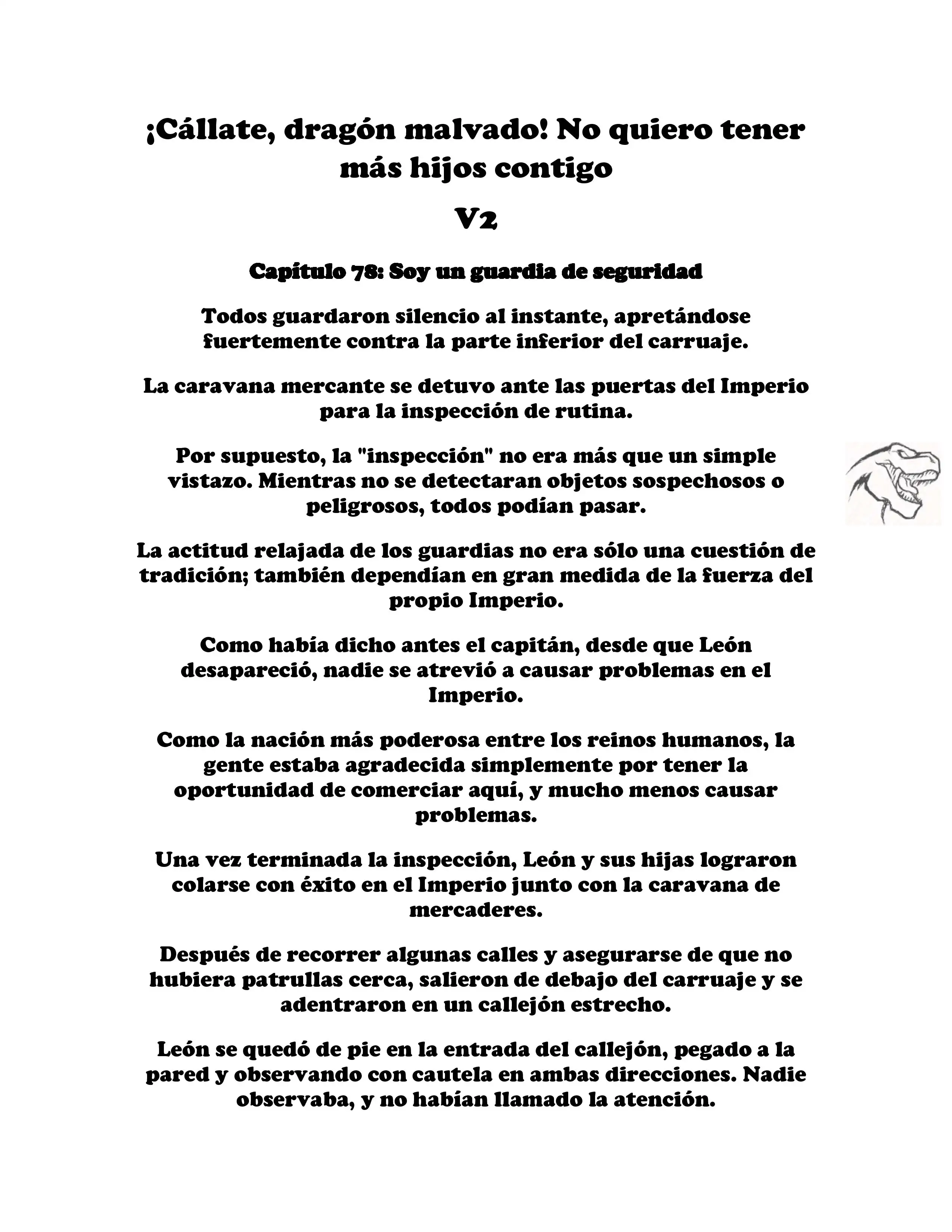 ¡Callate, dragon malvado! No quiero tener mas hijos contigo. (Novela) - Capítulo 276 - Página 1 - LectorTMOo