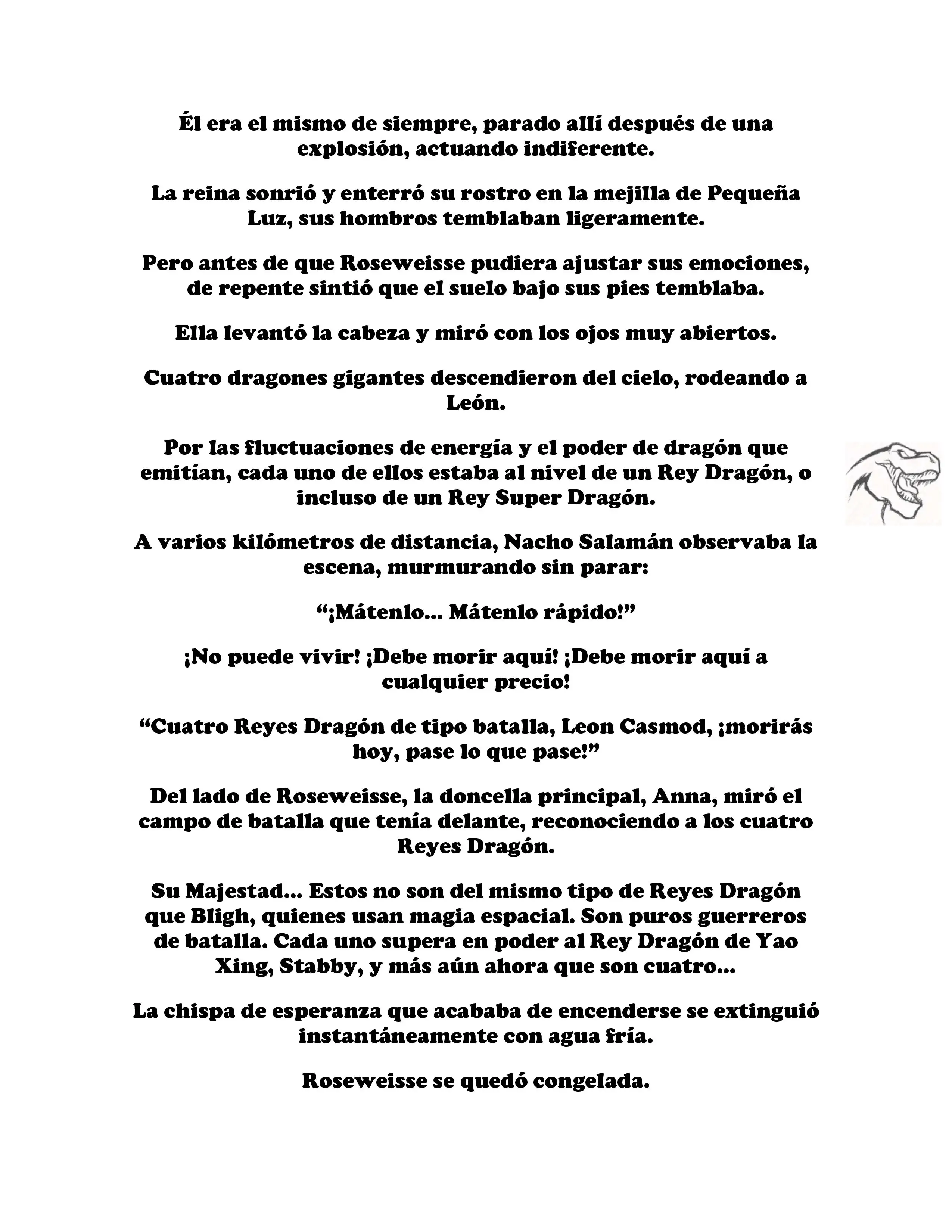 ¡Callate, dragon malvado! No quiero tener mas hijos contigo. (Novela) - Capítulo 294 - Página 4 - LectorTMOo