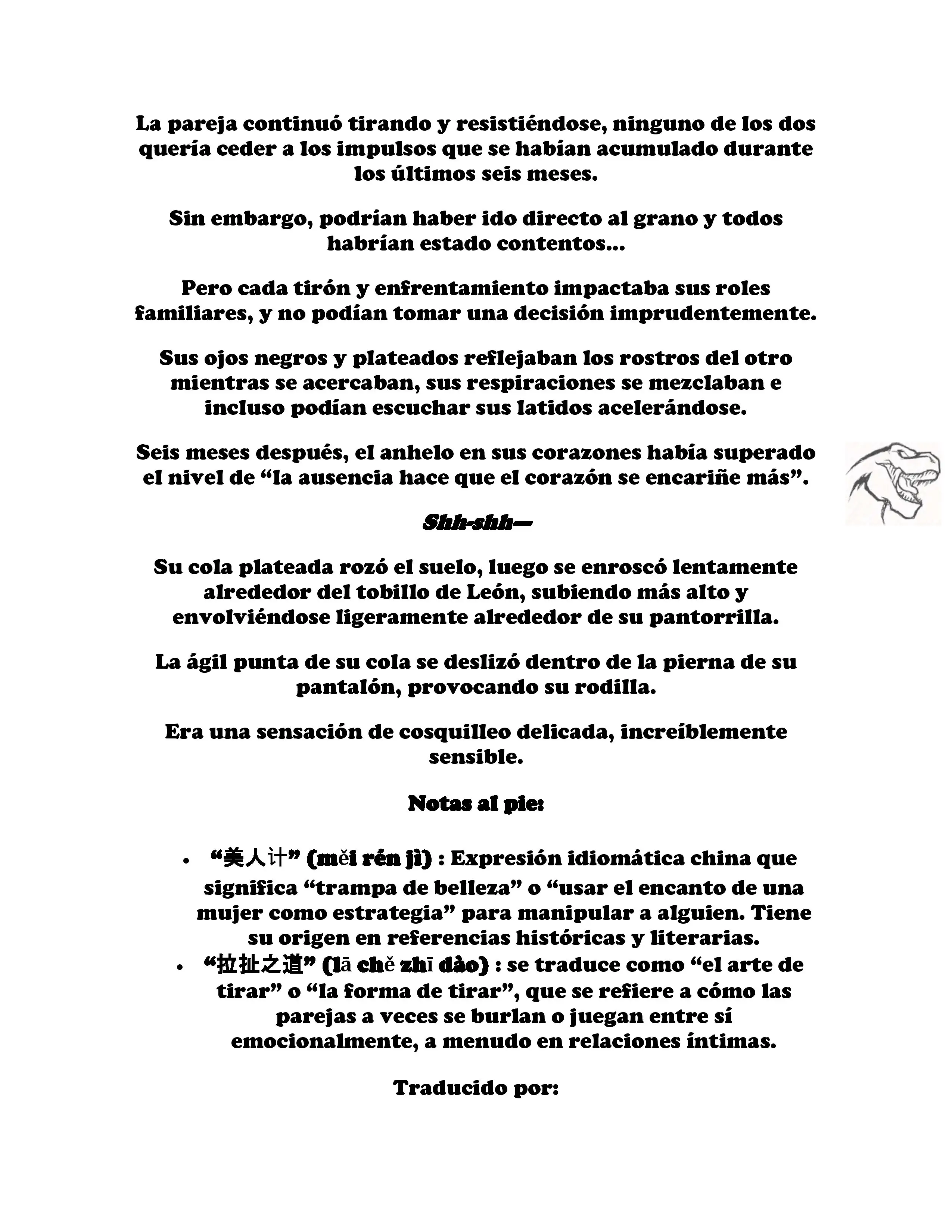 ¡Callate, dragon malvado! No quiero tener mas hijos contigo. (Novela) - Capítulo 298 - Página 5 - LectorTMOo