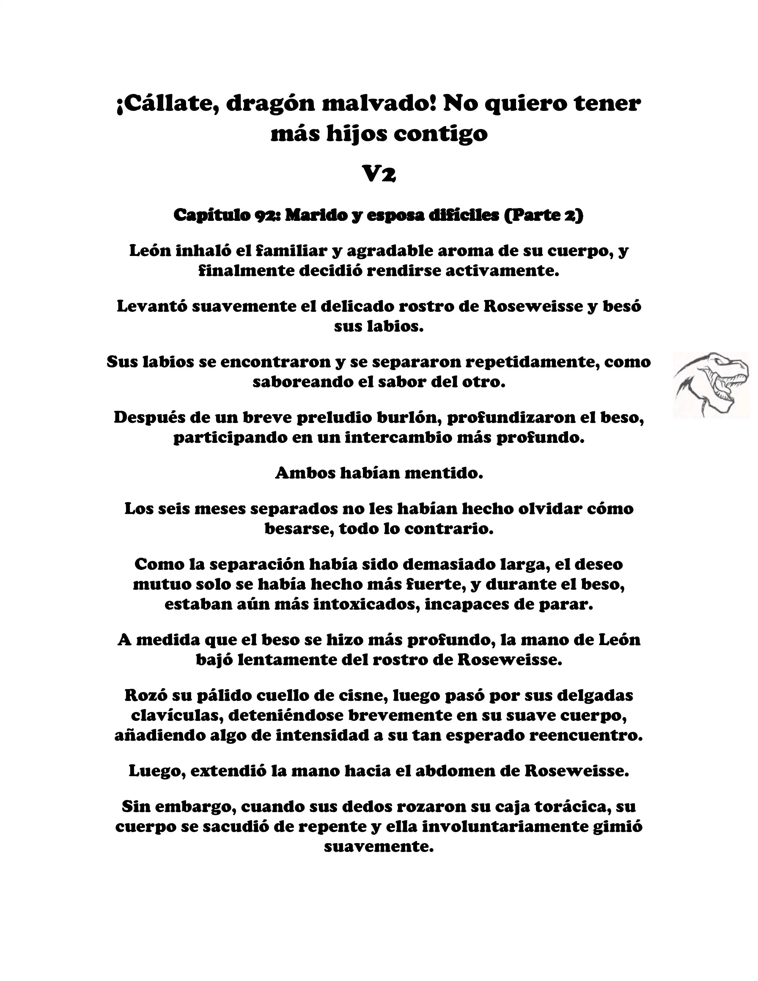 ¡Callate, dragon malvado! No quiero tener mas hijos contigo. (Novela) - Capítulo 299 - Página 1 - LectorTMOo