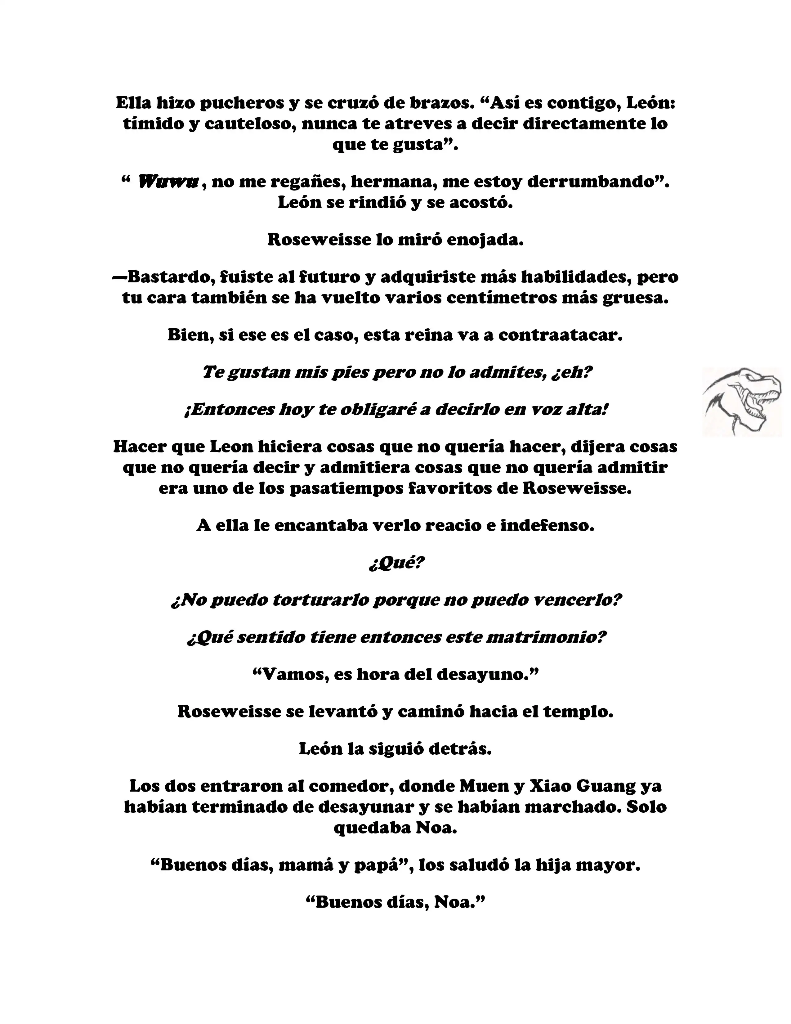 ¡Callate, dragon malvado! No quiero tener mas hijos contigo. (Novela) - Capítulo 300 - Página 4 - LectorTMOo