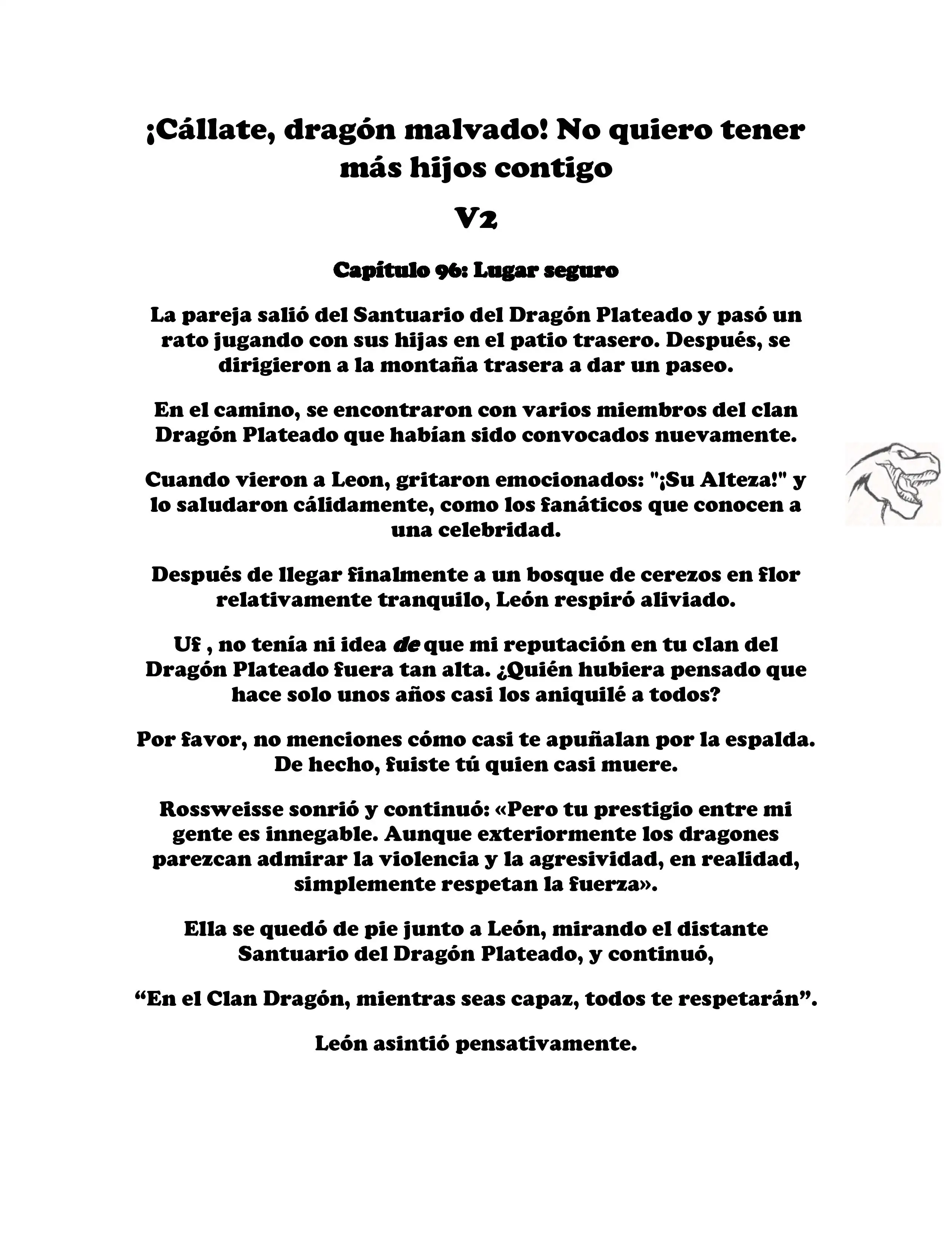 ¡Callate, dragon malvado! No quiero tener mas hijos contigo. (Novela) - Capítulo 304 - Página 1 - LectorTMOo
