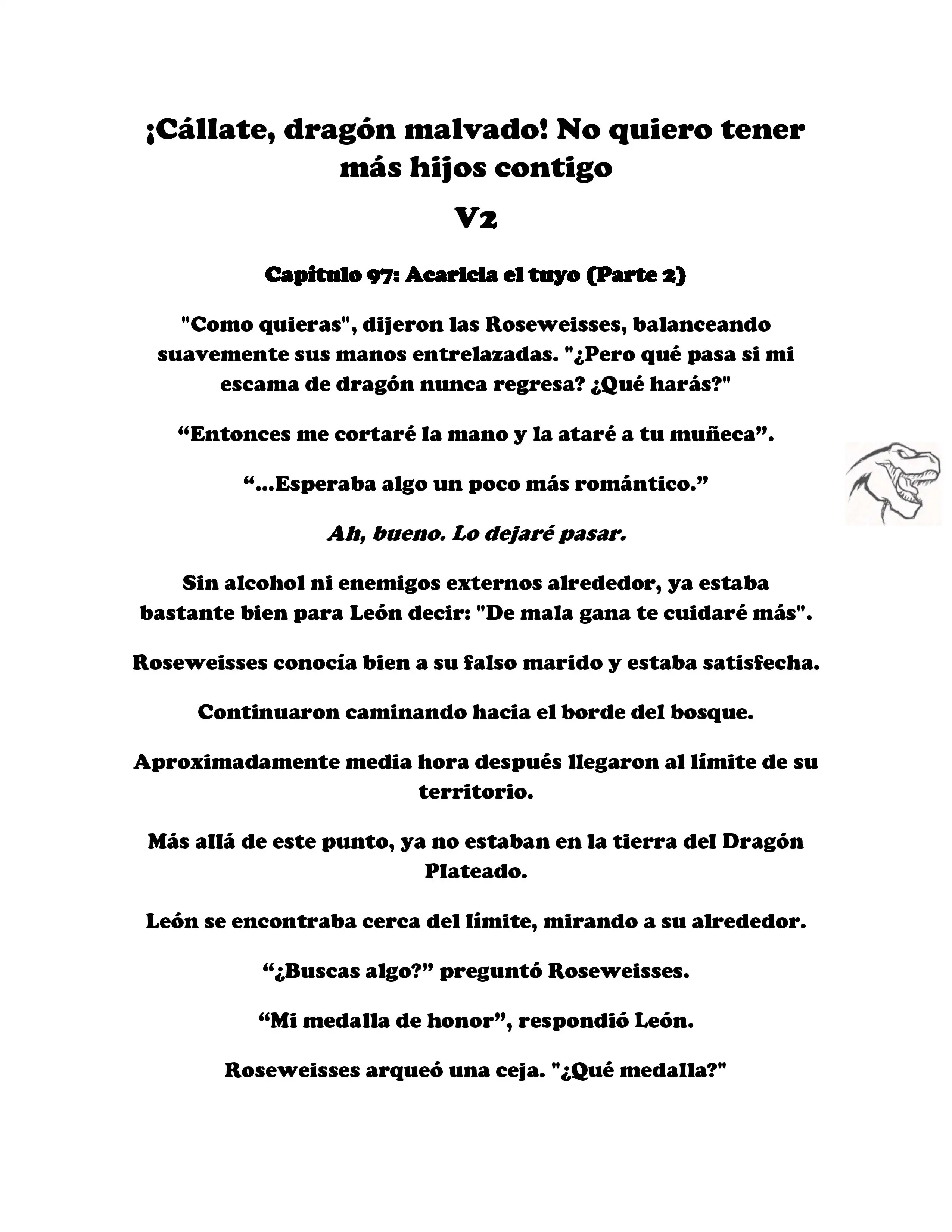 ¡Callate, dragon malvado! No quiero tener mas hijos contigo. (Novela) - Capítulo 306 - Página 1 - LectorTMOo