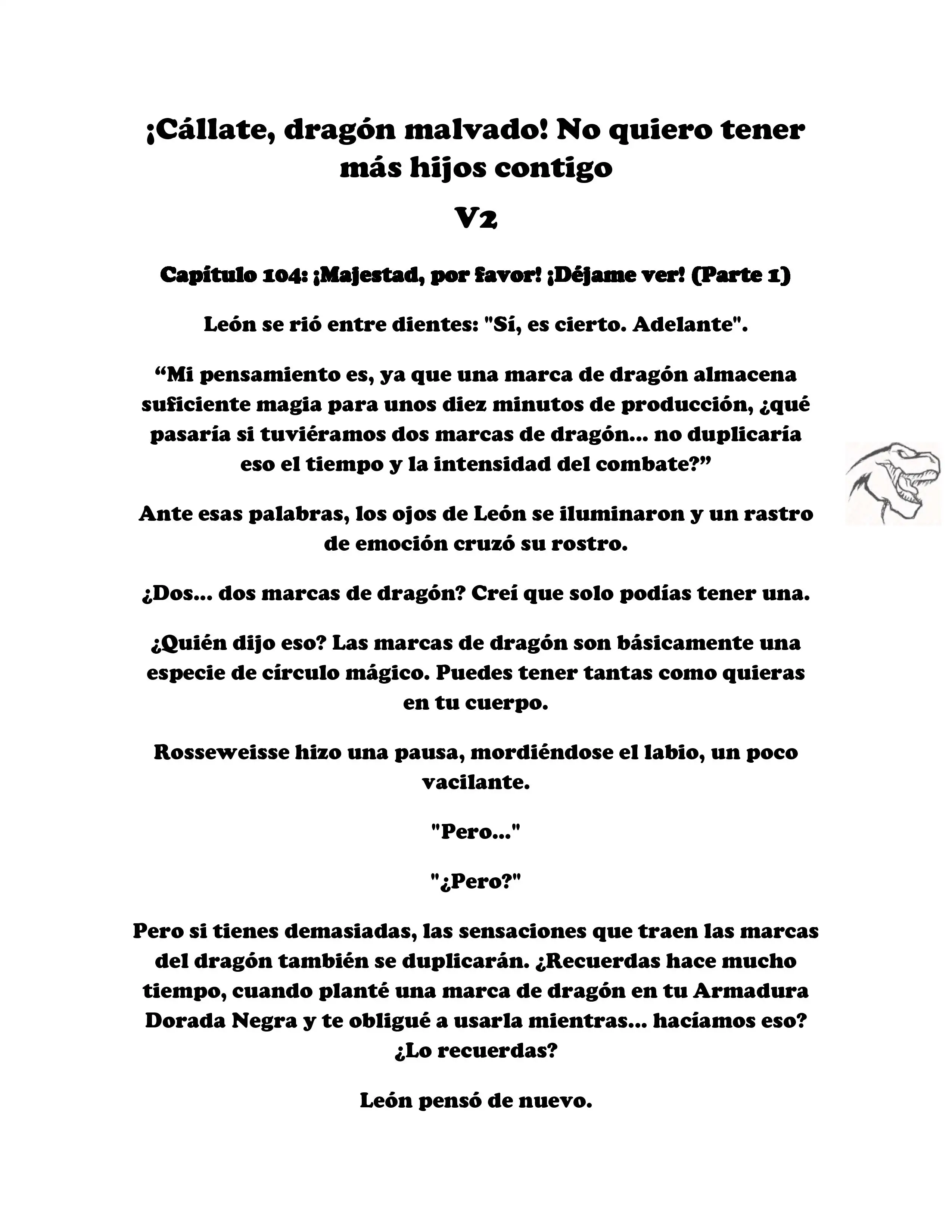 ¡Callate, dragon malvado! No quiero tener mas hijos contigo. (Novela) - Capítulo 316 - Página 1 - LectorTMOo