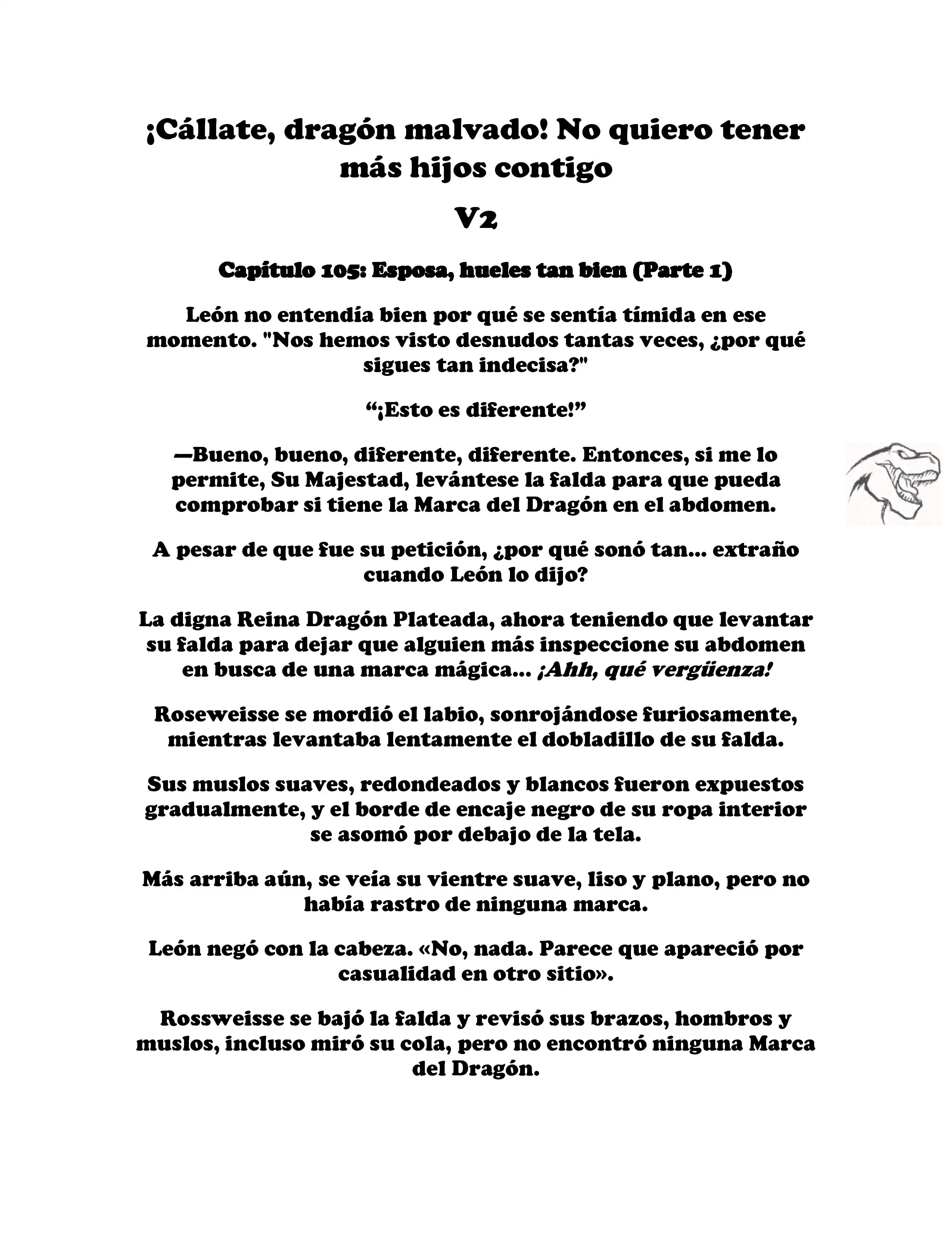 ¡Callate, dragon malvado! No quiero tener mas hijos contigo. (Novela) - Capítulo 318 - Página 1 - LectorTMOo