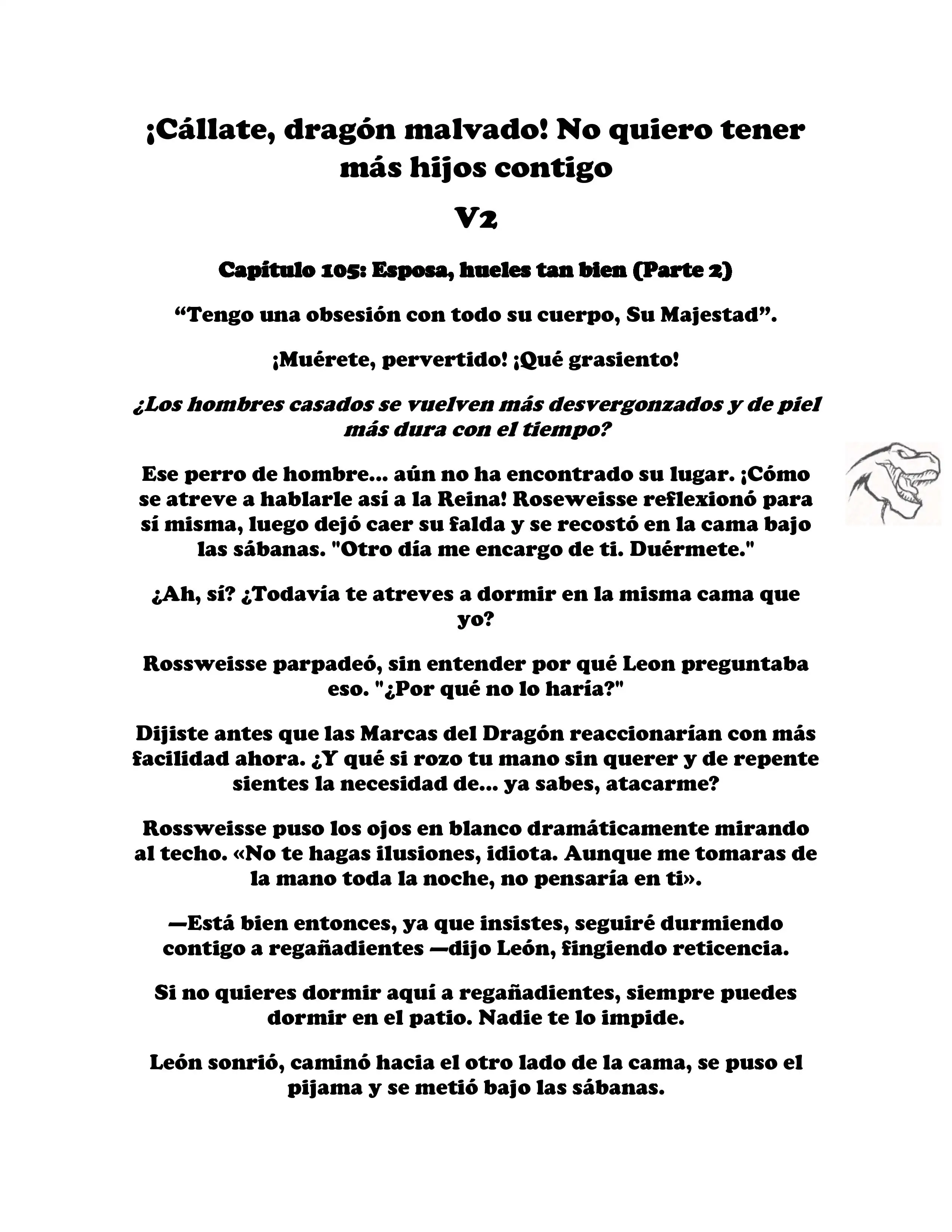 ¡Callate, dragon malvado! No quiero tener mas hijos contigo. (Novela) - Capítulo 319 - Página 1 - LectorTMOo