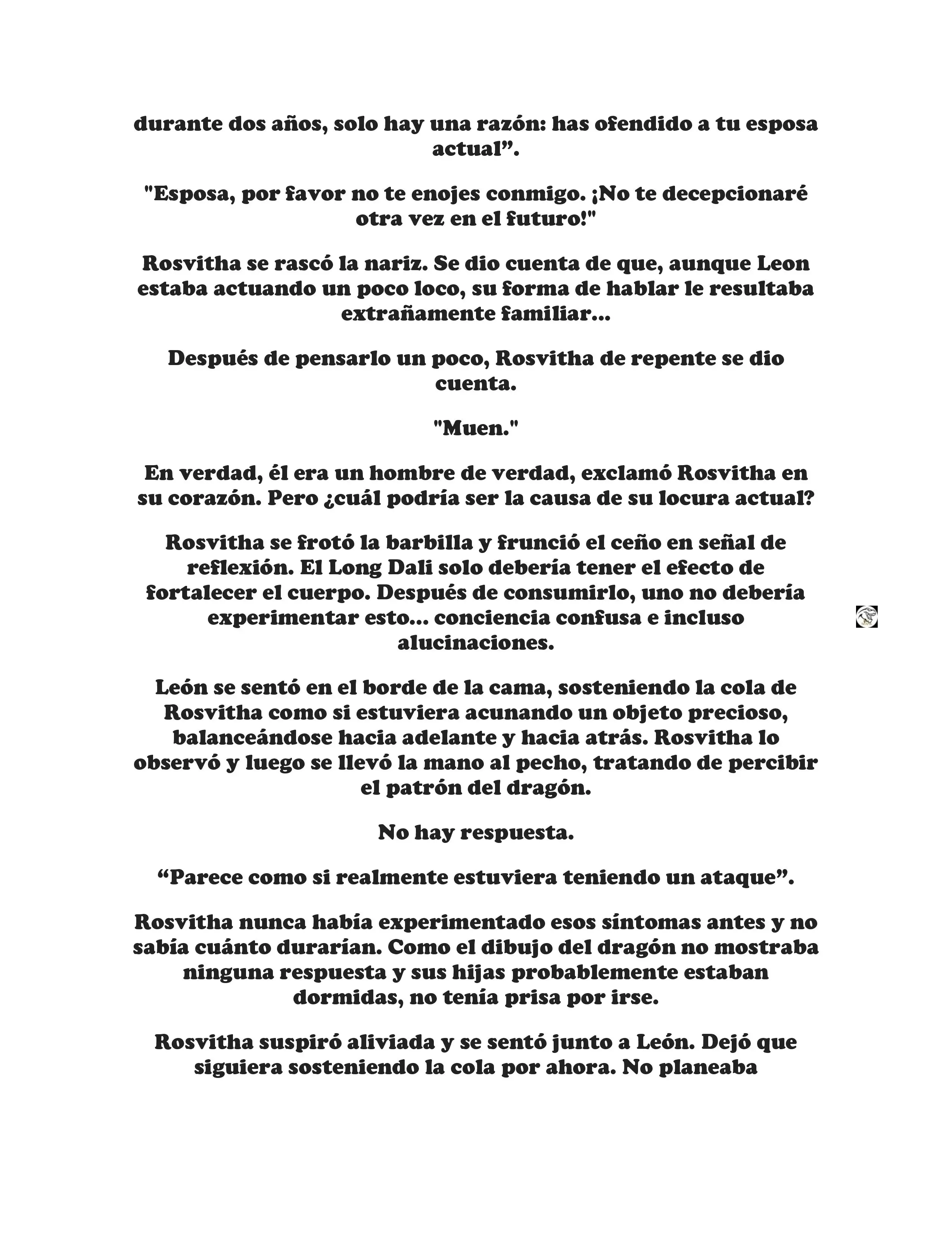 ¡Callate, dragon malvado! No quiero tener mas hijos contigo. (Novela) - Capítulo 33 - Página 2 - LectorTMOo