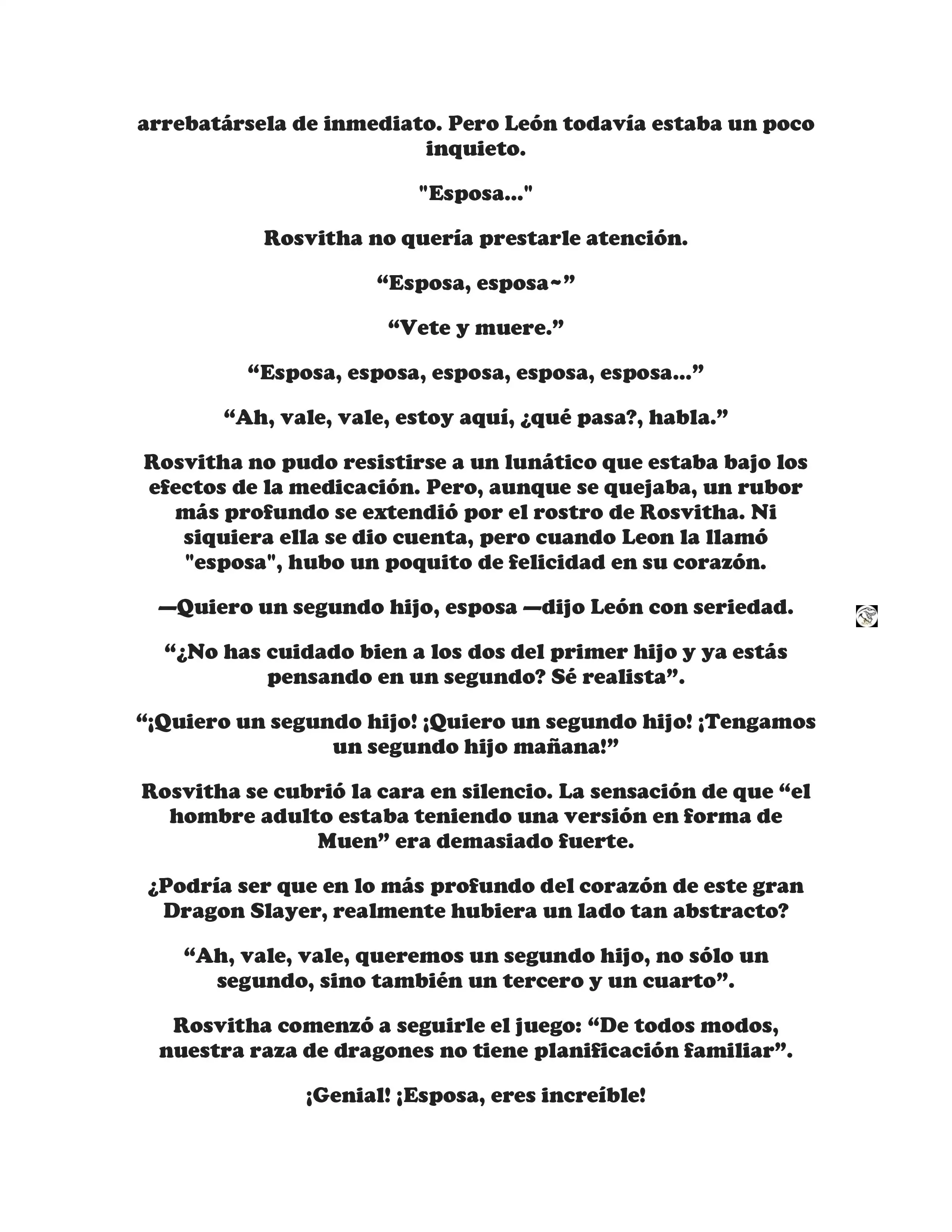 ¡Callate, dragon malvado! No quiero tener mas hijos contigo. (Novela) - Capítulo 33 - Página 3 - LectorTMOo