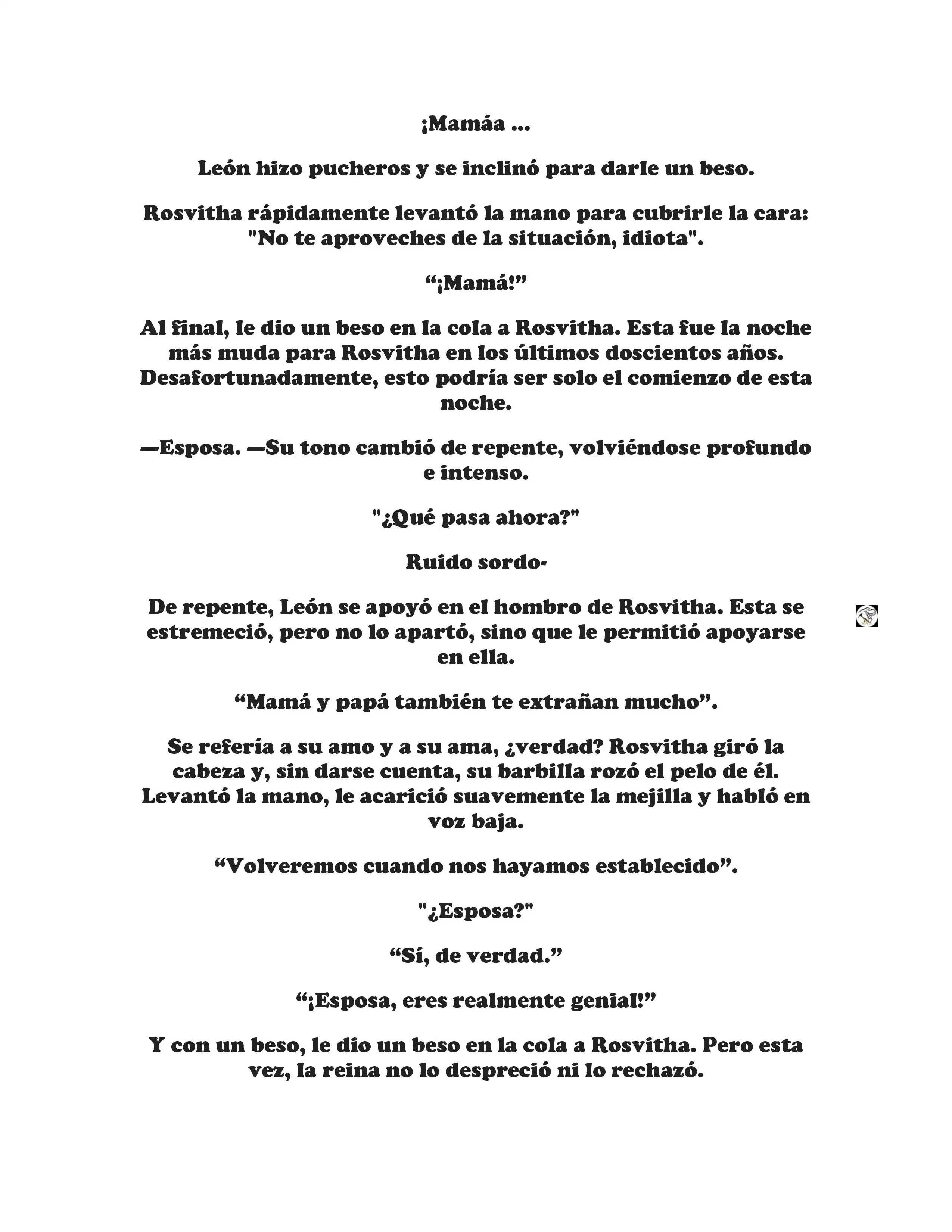 ¡Callate, dragon malvado! No quiero tener mas hijos contigo. (Novela) - Capítulo 33 - Página 4 - LectorTMOo