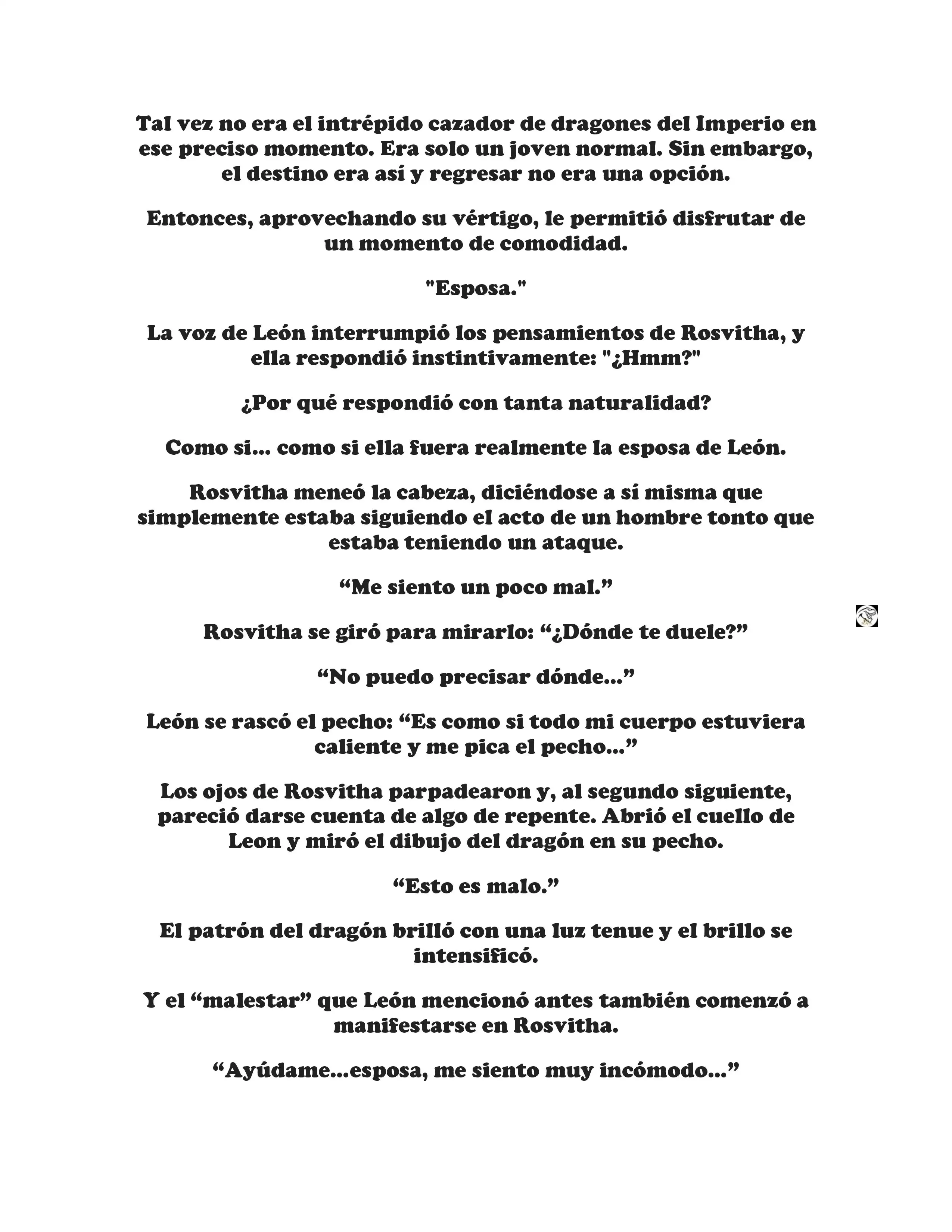¡Callate, dragon malvado! No quiero tener mas hijos contigo. (Novela) - Capítulo 33 - Página 5 - LectorTMOo