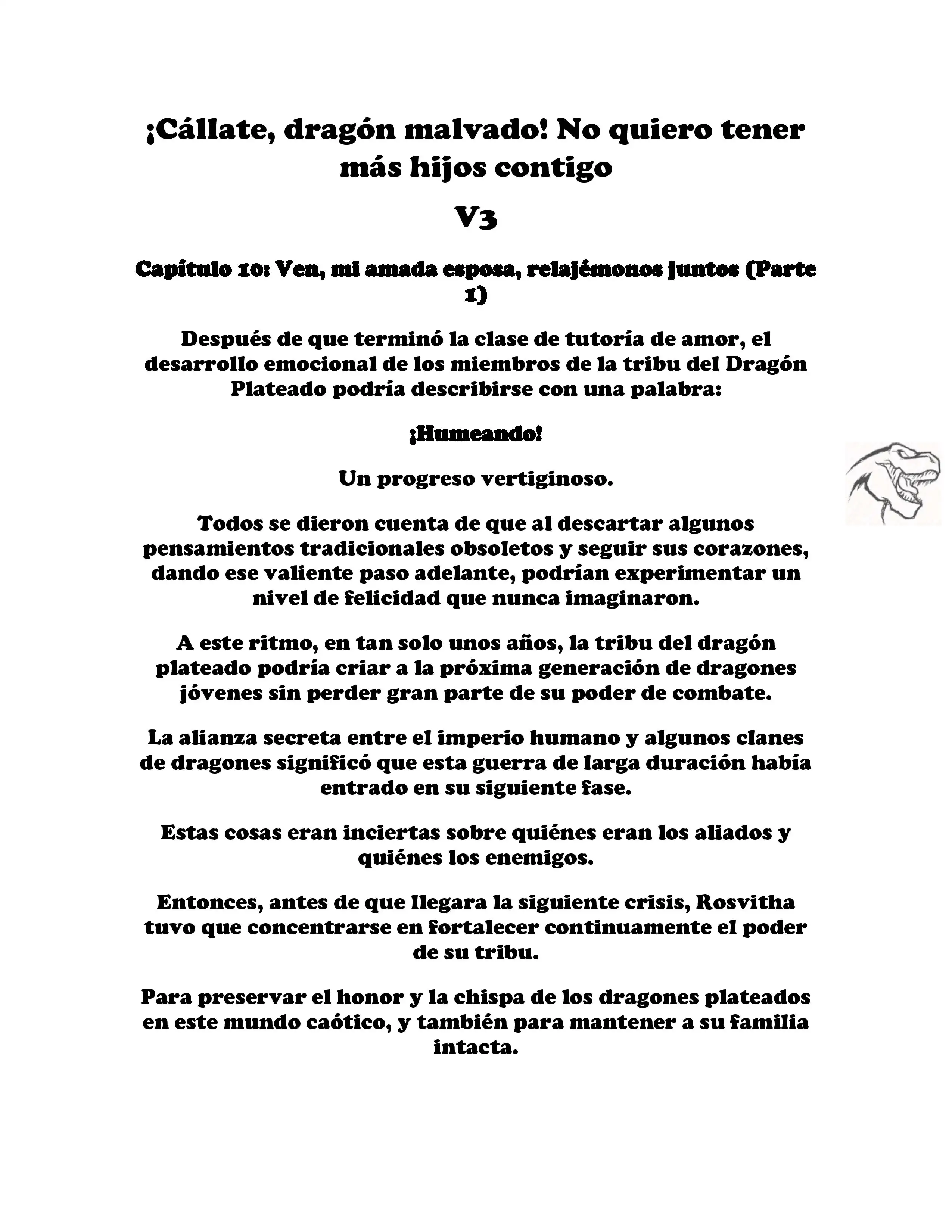 ¡Callate, dragon malvado! No quiero tener mas hijos contigo. (Novela) - Capítulo 335 - Página 1 - LectorTMOo