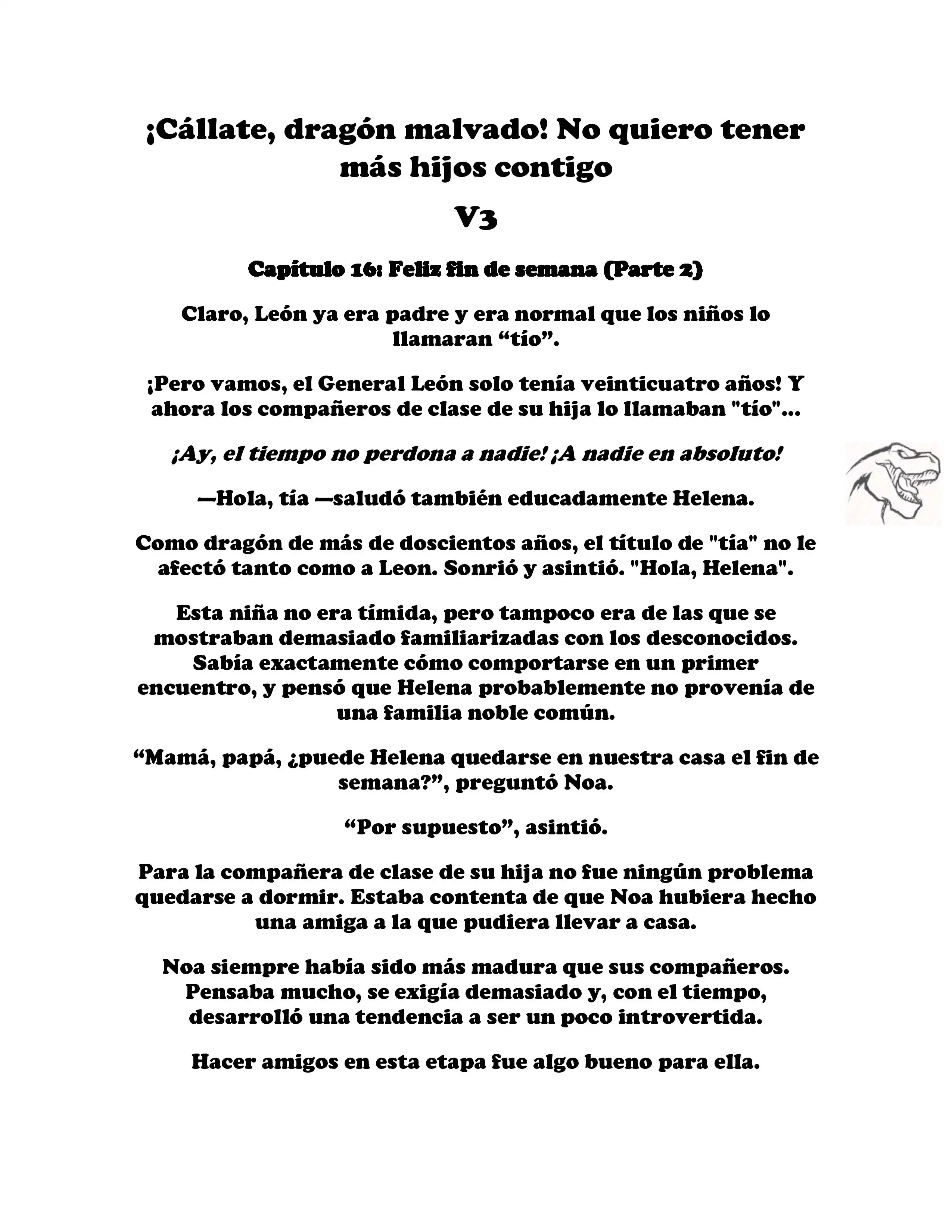 ¡Callate, dragon malvado! No quiero tener mas hijos contigo. (Novela) - Capítulo 345 - Página 1 - LectorTMOo