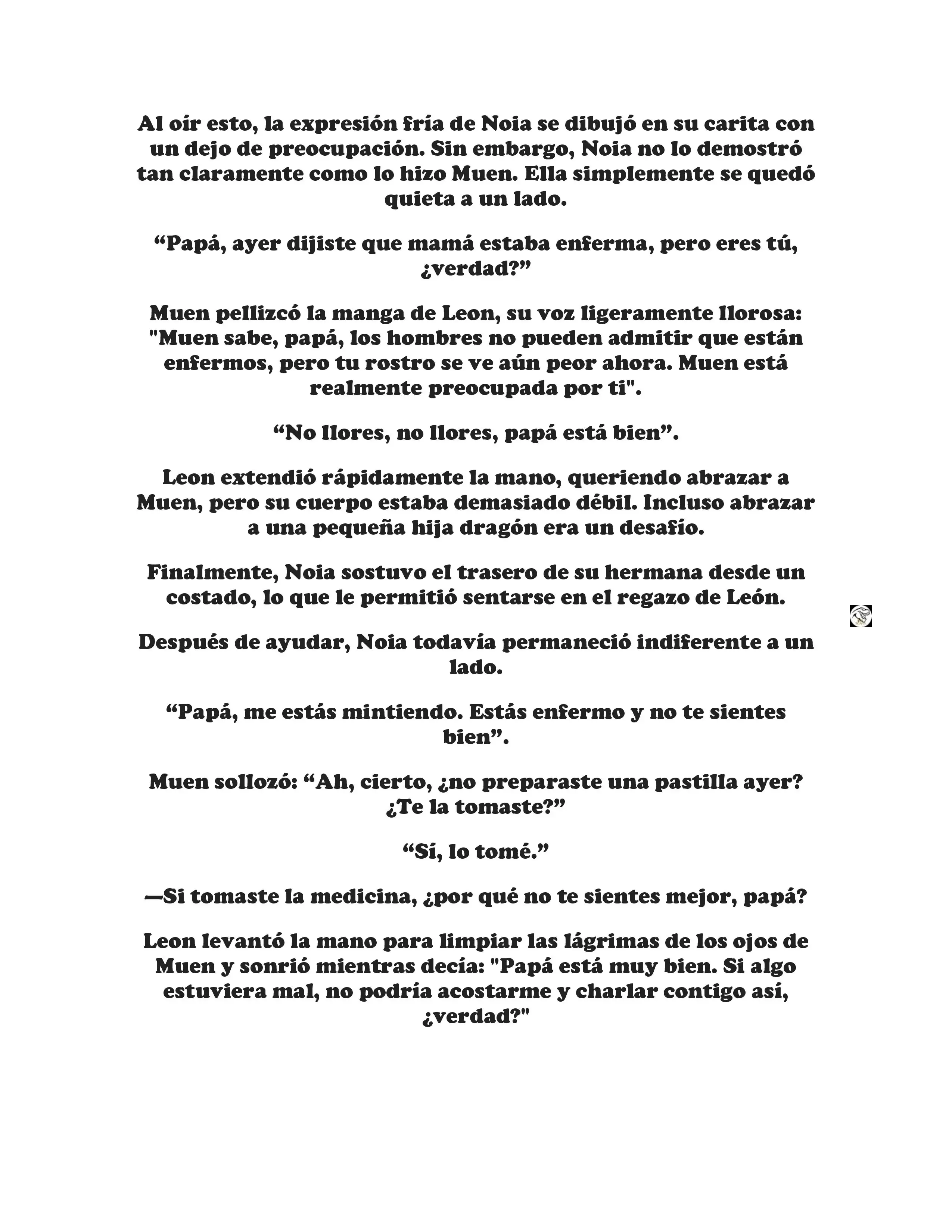 ¡Callate, dragon malvado! No quiero tener mas hijos contigo. (Novela) - Capítulo 35 - Página 4 - LectorTMOo
