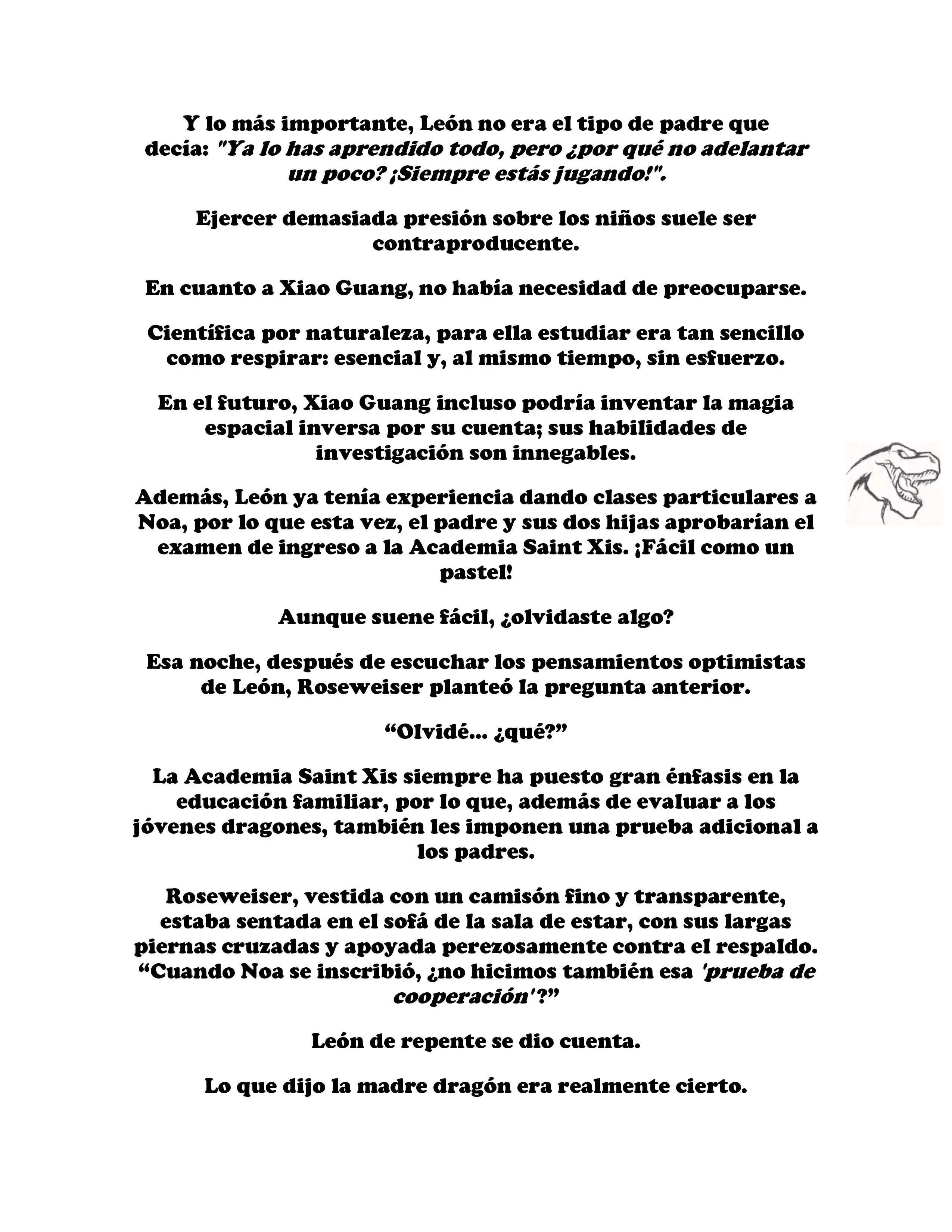 ¡Callate, dragon malvado! No quiero tener mas hijos contigo. (Novela) - Capítulo 352 - Página 5 - LectorTMOo