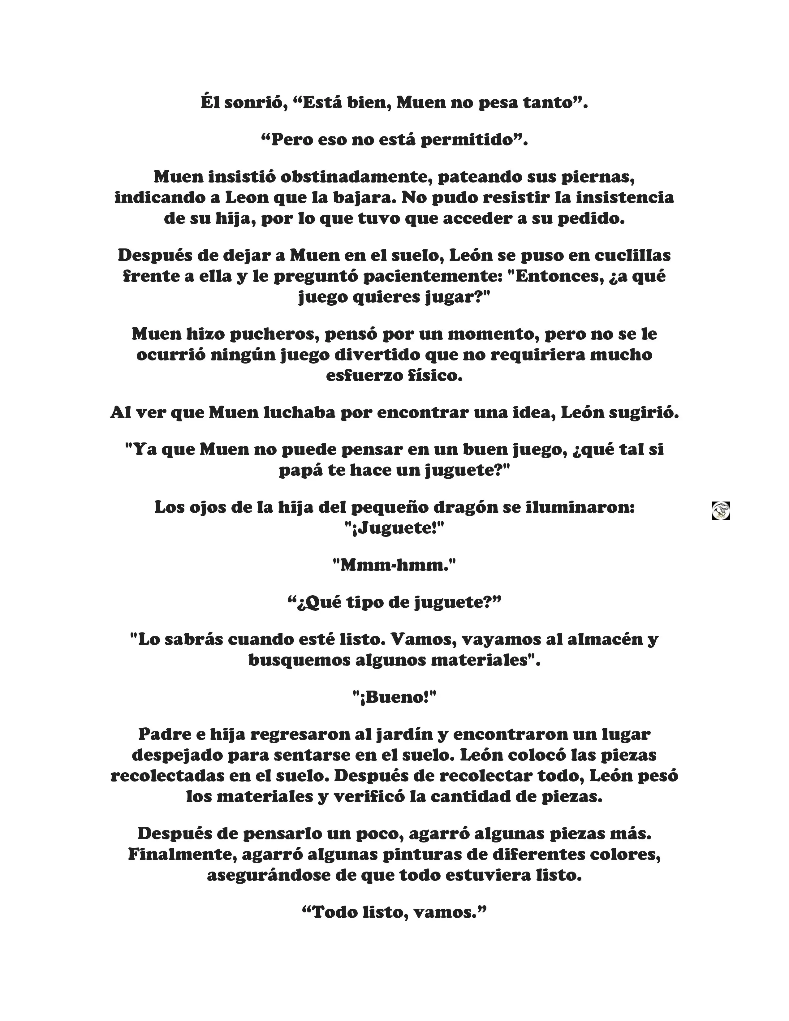 ¡Callate, dragon malvado! No quiero tener mas hijos contigo. (Novela) - Capítulo 36 - Página 2 - LectorTMOo