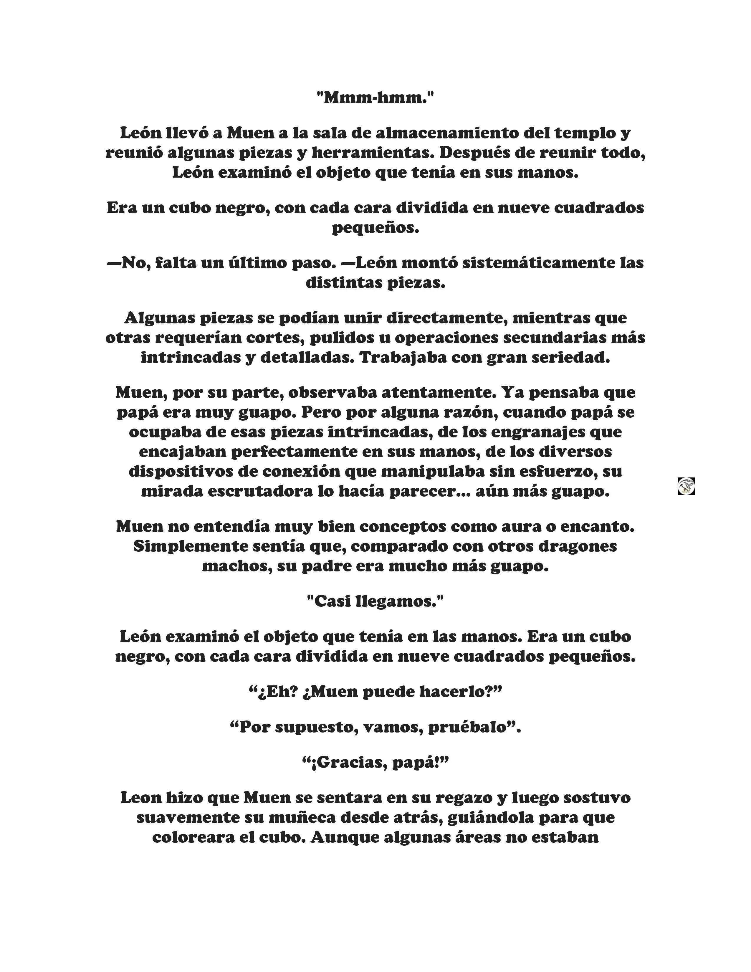 ¡Callate, dragon malvado! No quiero tener mas hijos contigo. (Novela) - Capítulo 36 - Página 3 - LectorTMOo