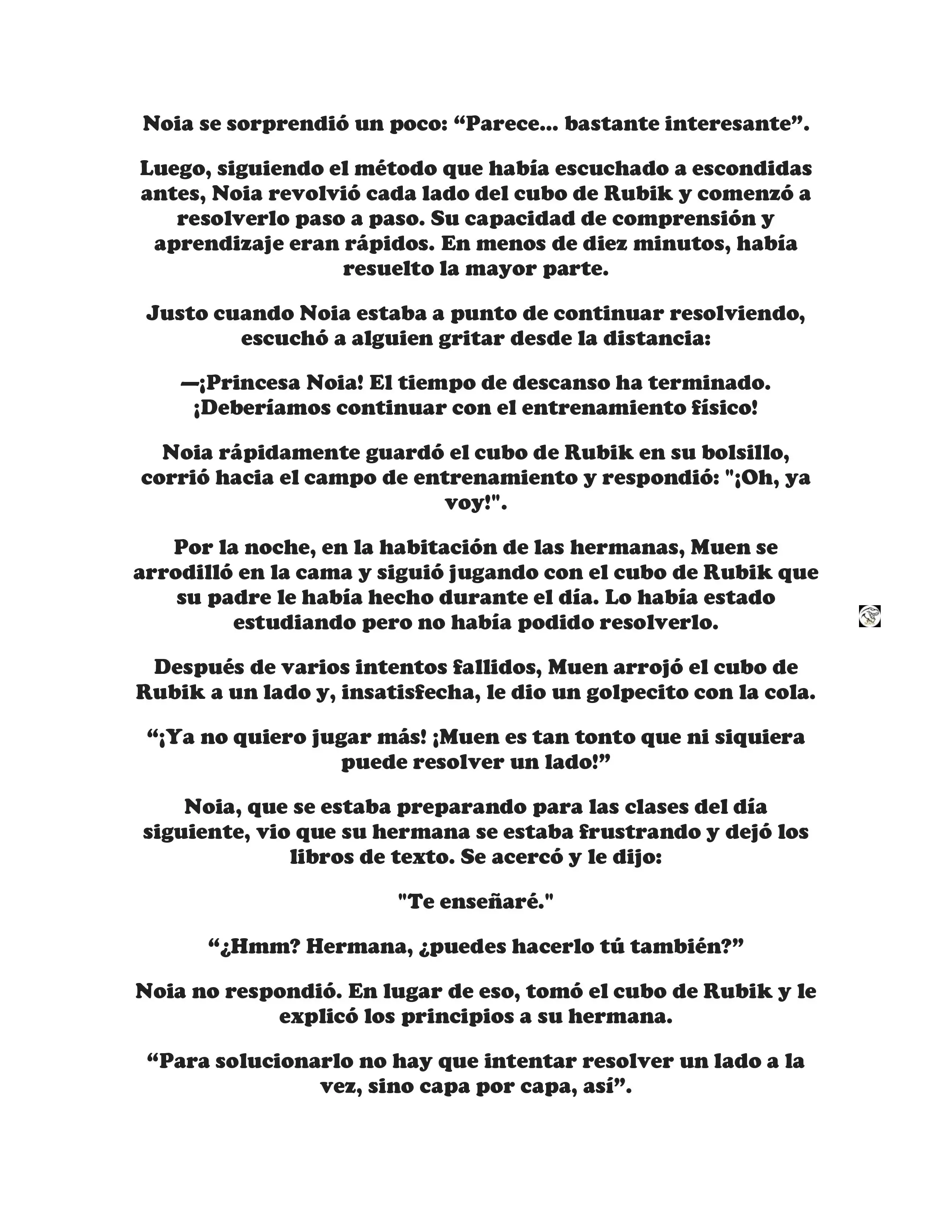 ¡Callate, dragon malvado! No quiero tener mas hijos contigo. (Novela) - Capítulo 36 - Página 6 - LectorTMOo