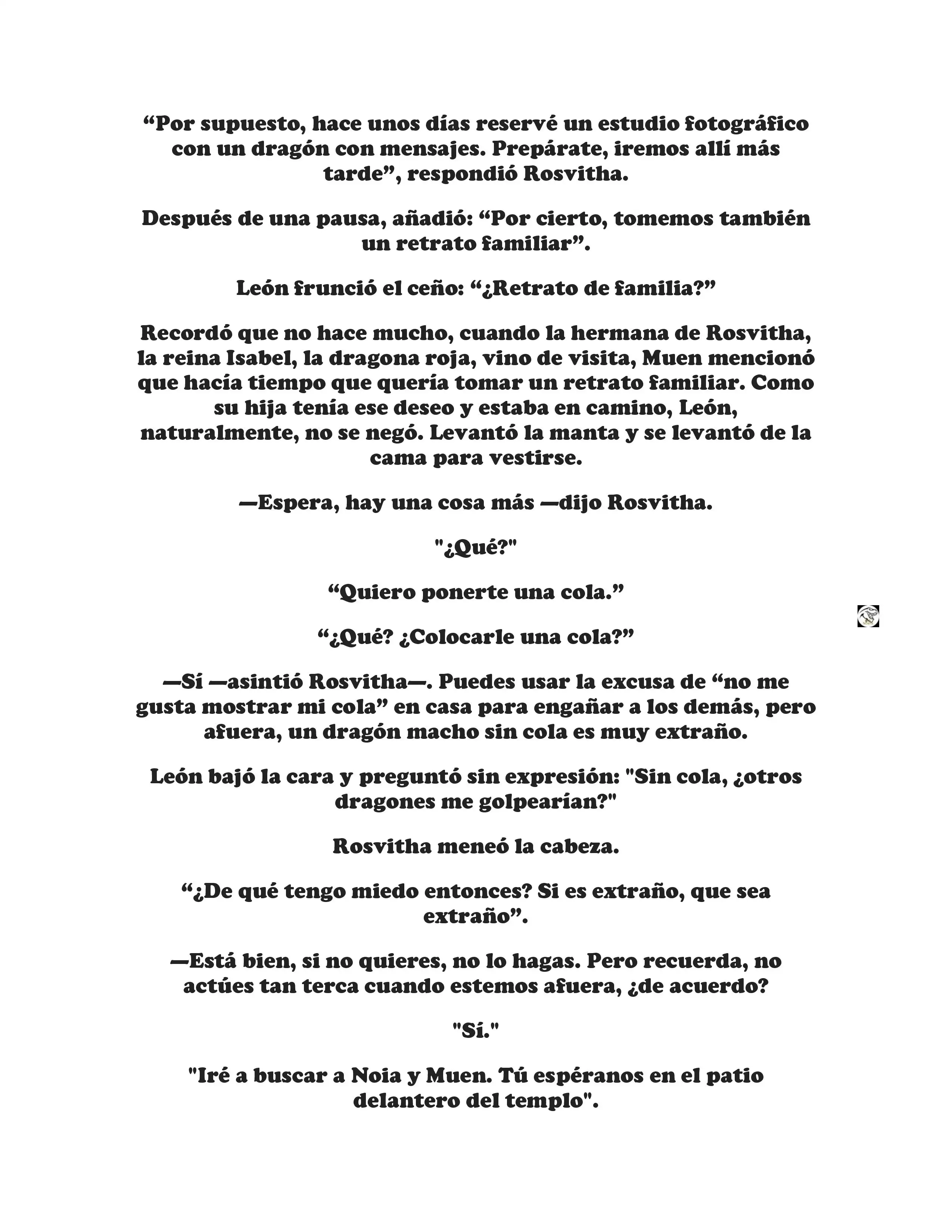 ¡Callate, dragon malvado! No quiero tener mas hijos contigo. (Novela) - Capítulo 37 - Página 2 - LectorTMOo