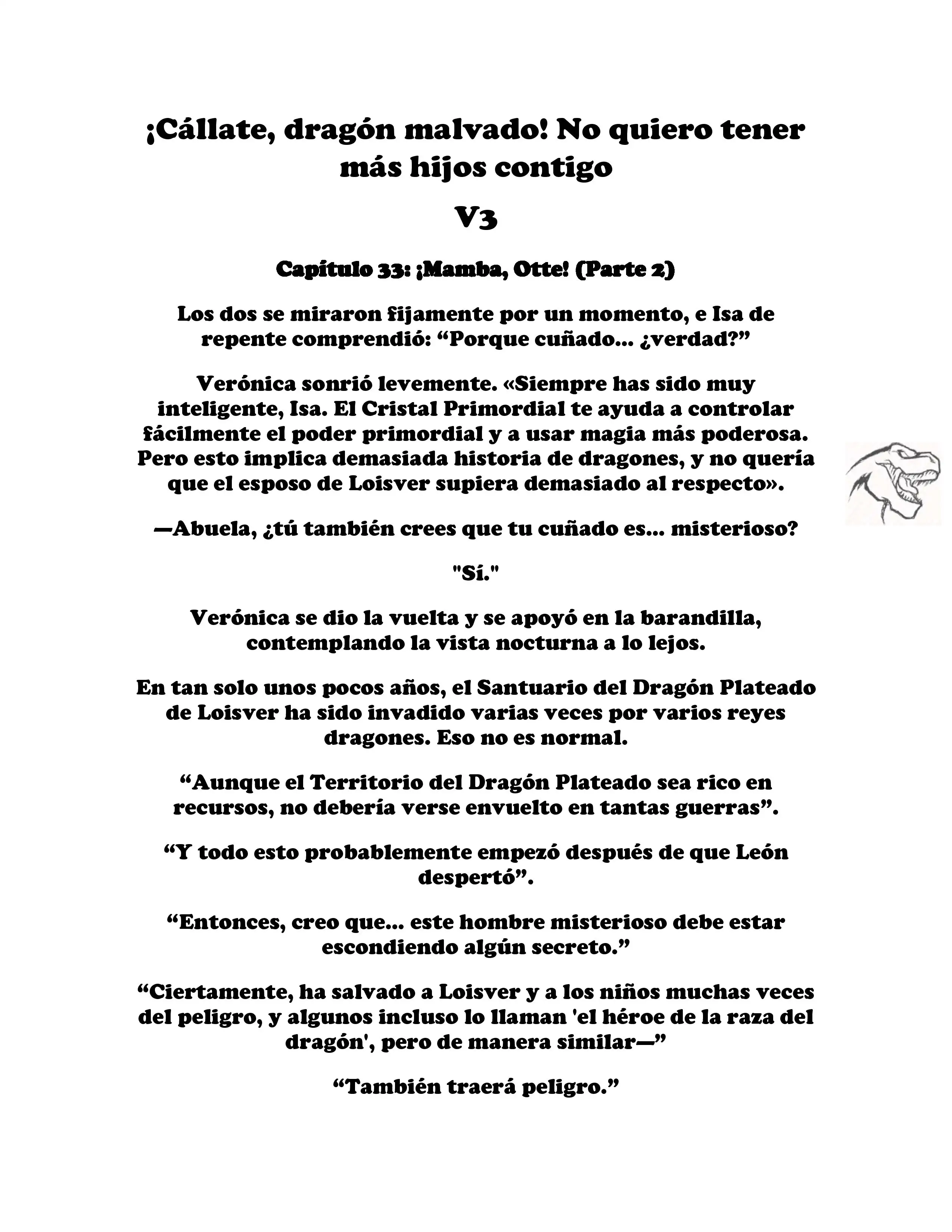 ¡Callate, dragon malvado! No quiero tener mas hijos contigo. (Novela) - Capítulo 372 - Página 2 - LectorTMOo