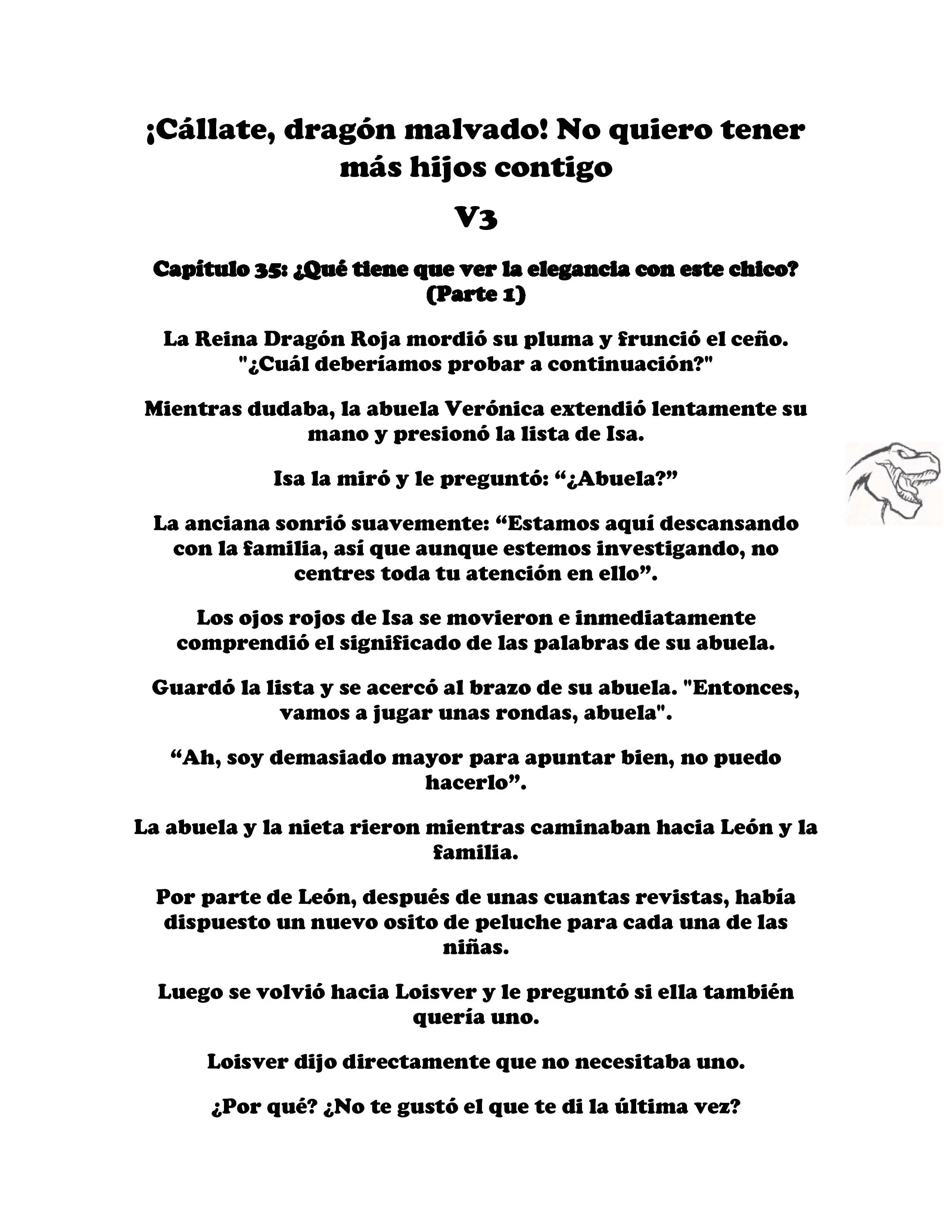 ¡Callate, dragon malvado! No quiero tener mas hijos contigo. (Novela) - Capítulo 375 - Página 2 - LectorTMOo